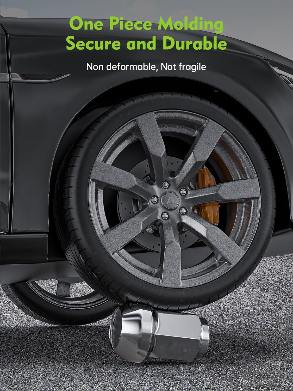 Thumbnail 6 de AUTOPTIM M12x1.25 Chrome Lug Nuts (20pc) for Aftermarket Nissan/Pathfinder/Altima Wheels
