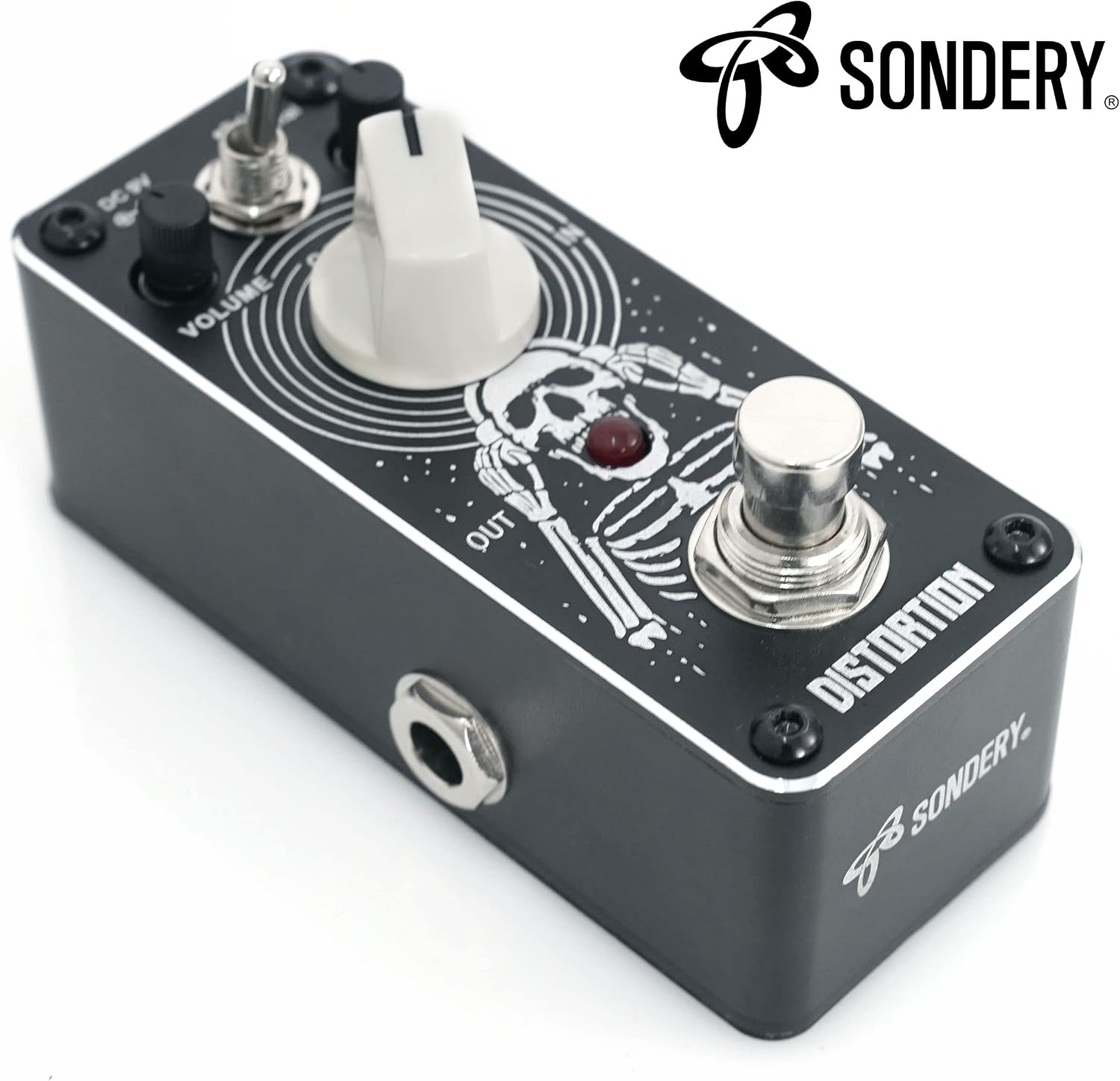 Detalle 2 de Sondery sdn-9 Mini Distortion Pedal with Bright and Normal Modes