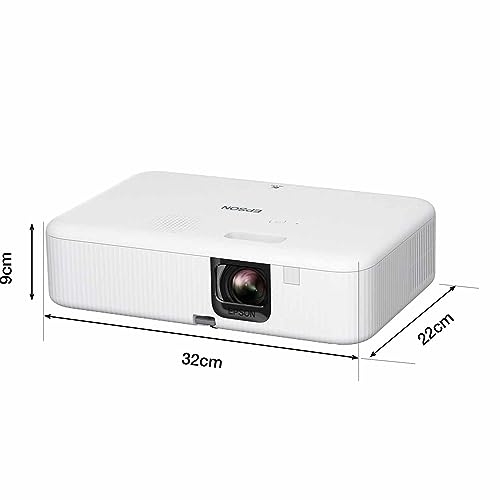 Detalle de Epson CO-FH01 — Vidéoprojecteur Full HD 1080p, 3LCD, 3000 Lumens, USB/HDMI, haut-parleur intégré
