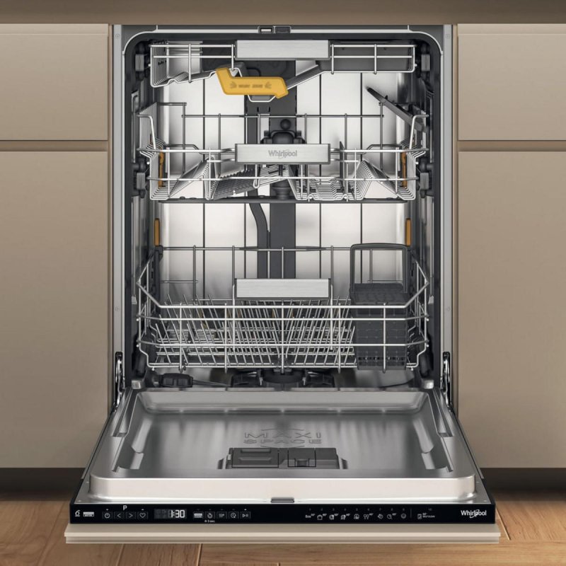 Detalle de Whirlpool W8I HP42 LSC 14 Servicios con MaxiSpace y PowerClean Pro