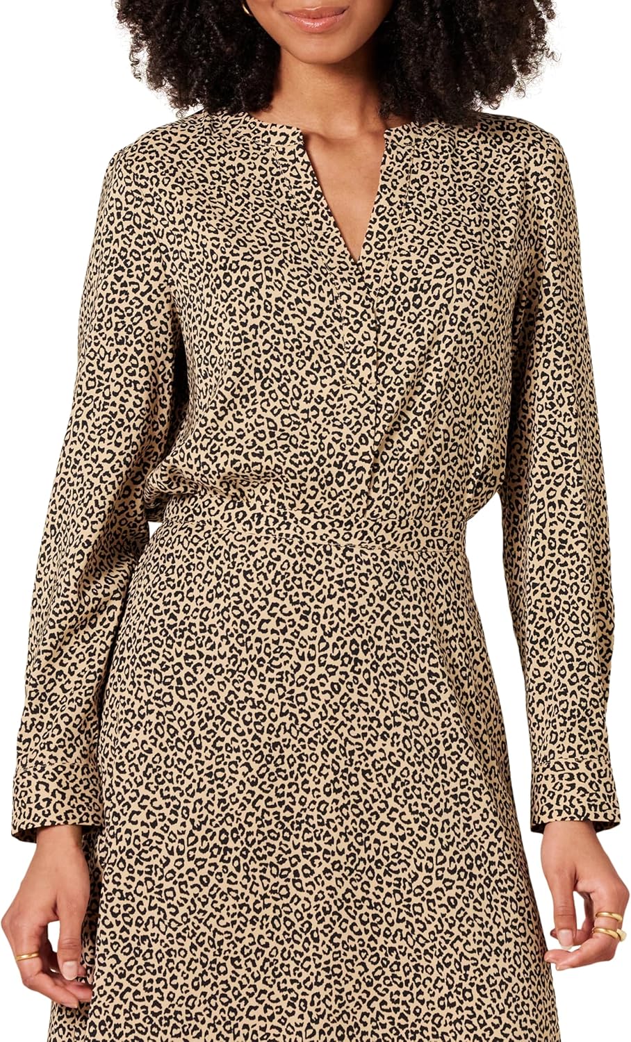 Thumbnail 5 de Amazon Essentials Damen Langärmlige Popover-Bluse aus Georgette mit lockerer Passform