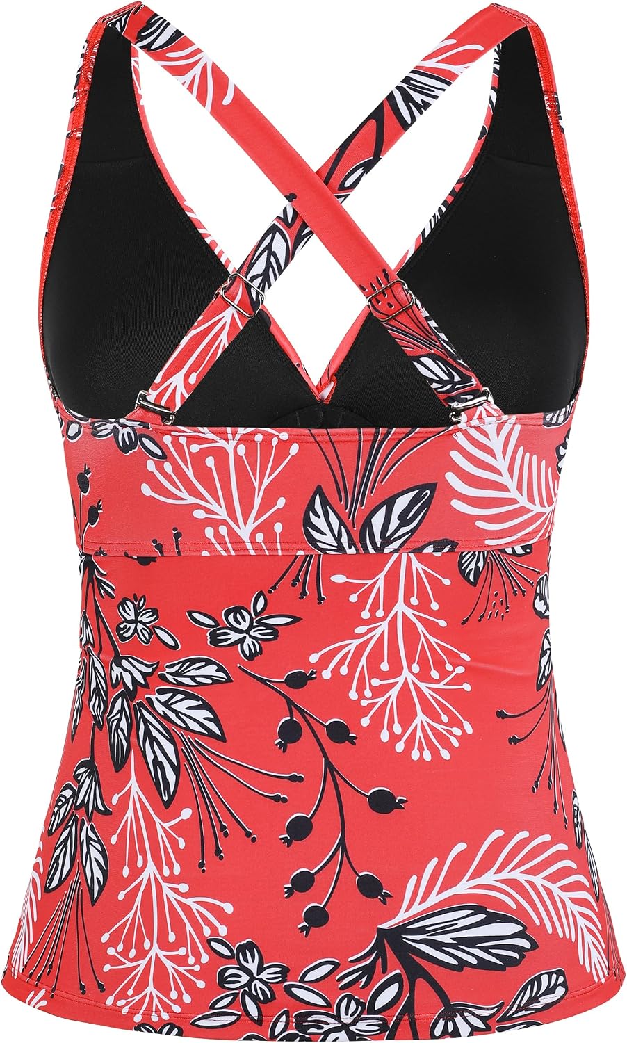 Thumbnail 6 de Hilor Underwire Tankini Top for Tummy Control