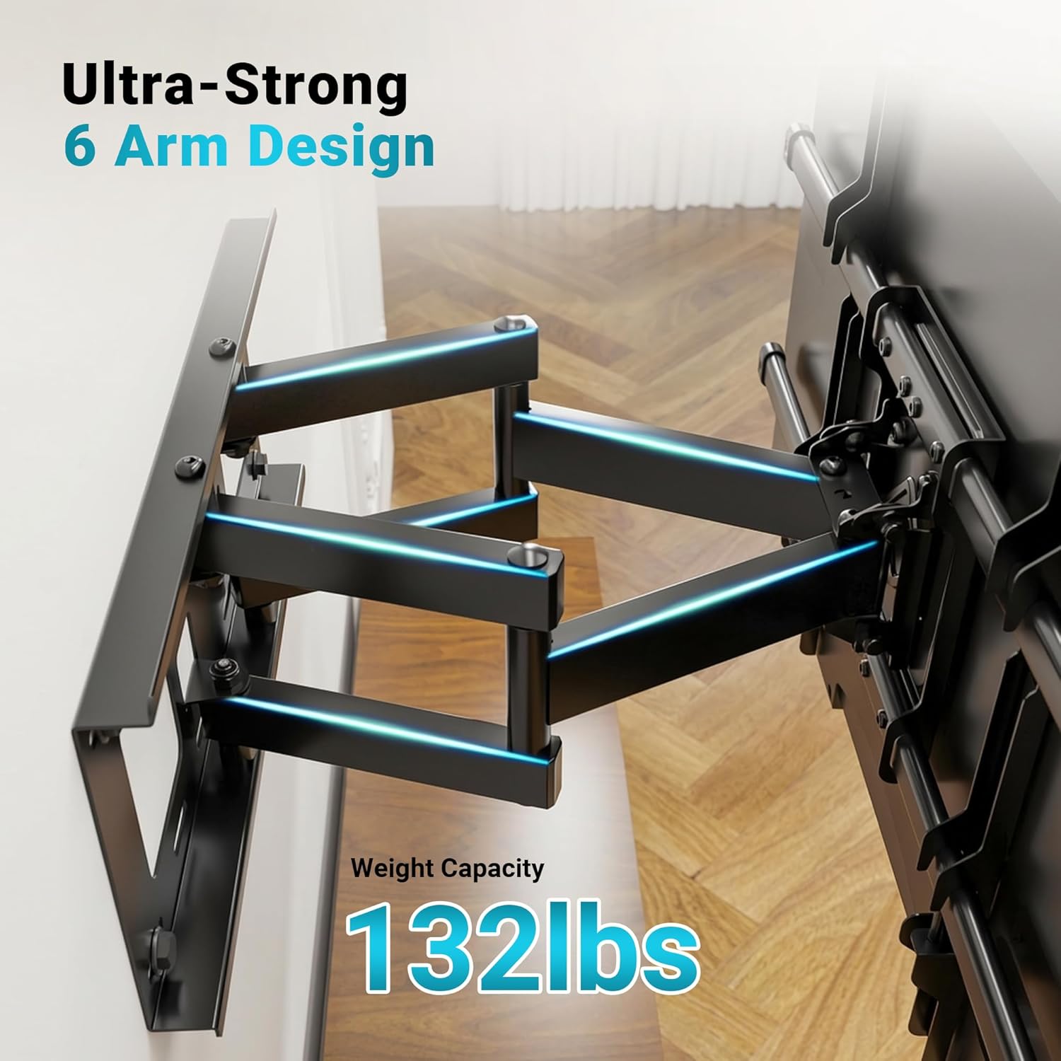 Detalle de BONTEC TV Wall Mount 132 lb