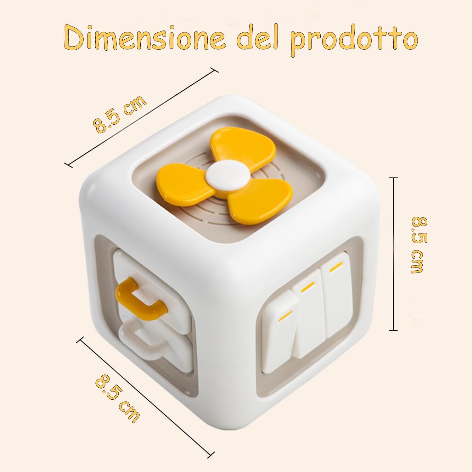 Detalle 2 de Loyzico Cubo Occupato 6 in 1 per bambini