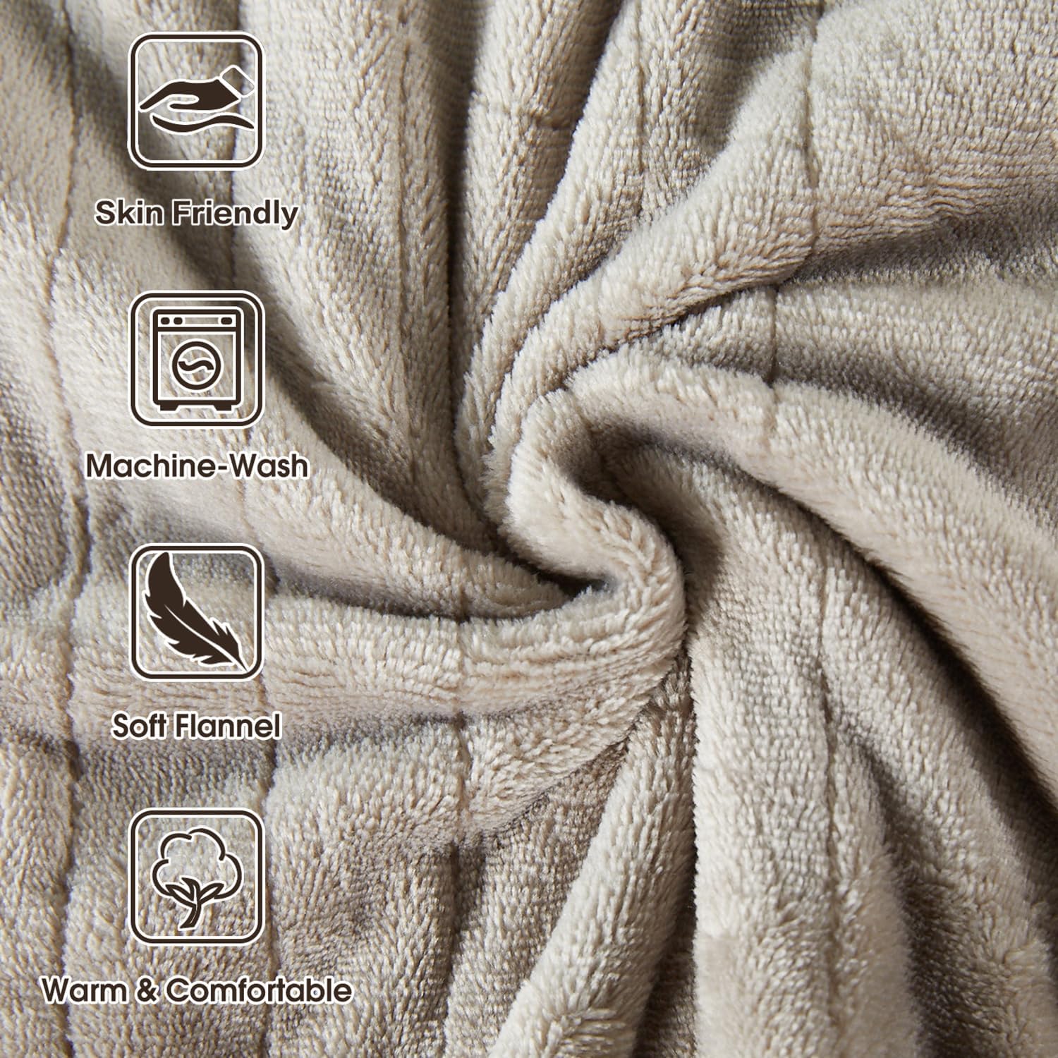 Thumbnail 6 de Tefici Electric Heated Throw 50 x 60