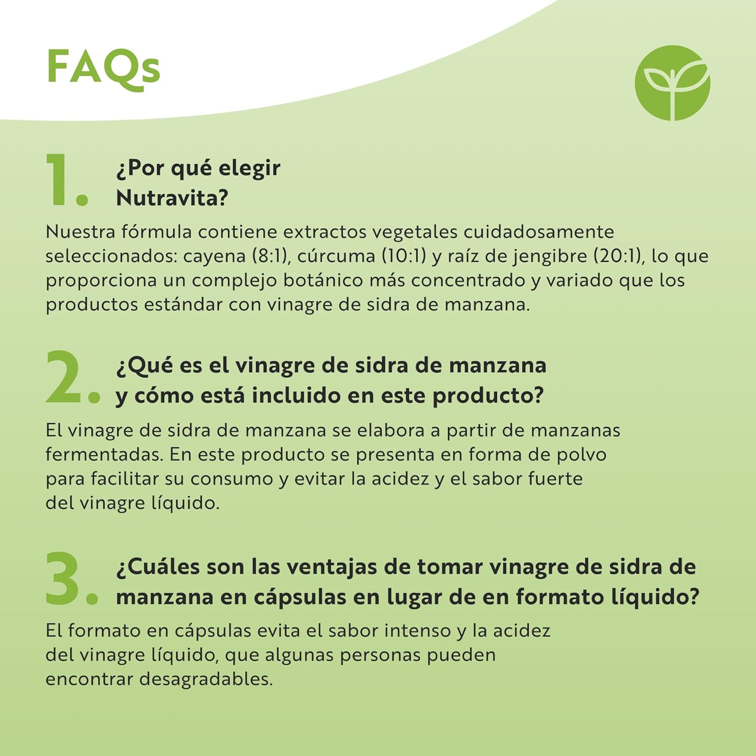 Thumbnail 5 de Nutravita Complejo de Vinagre 180 Cápsulas 💊