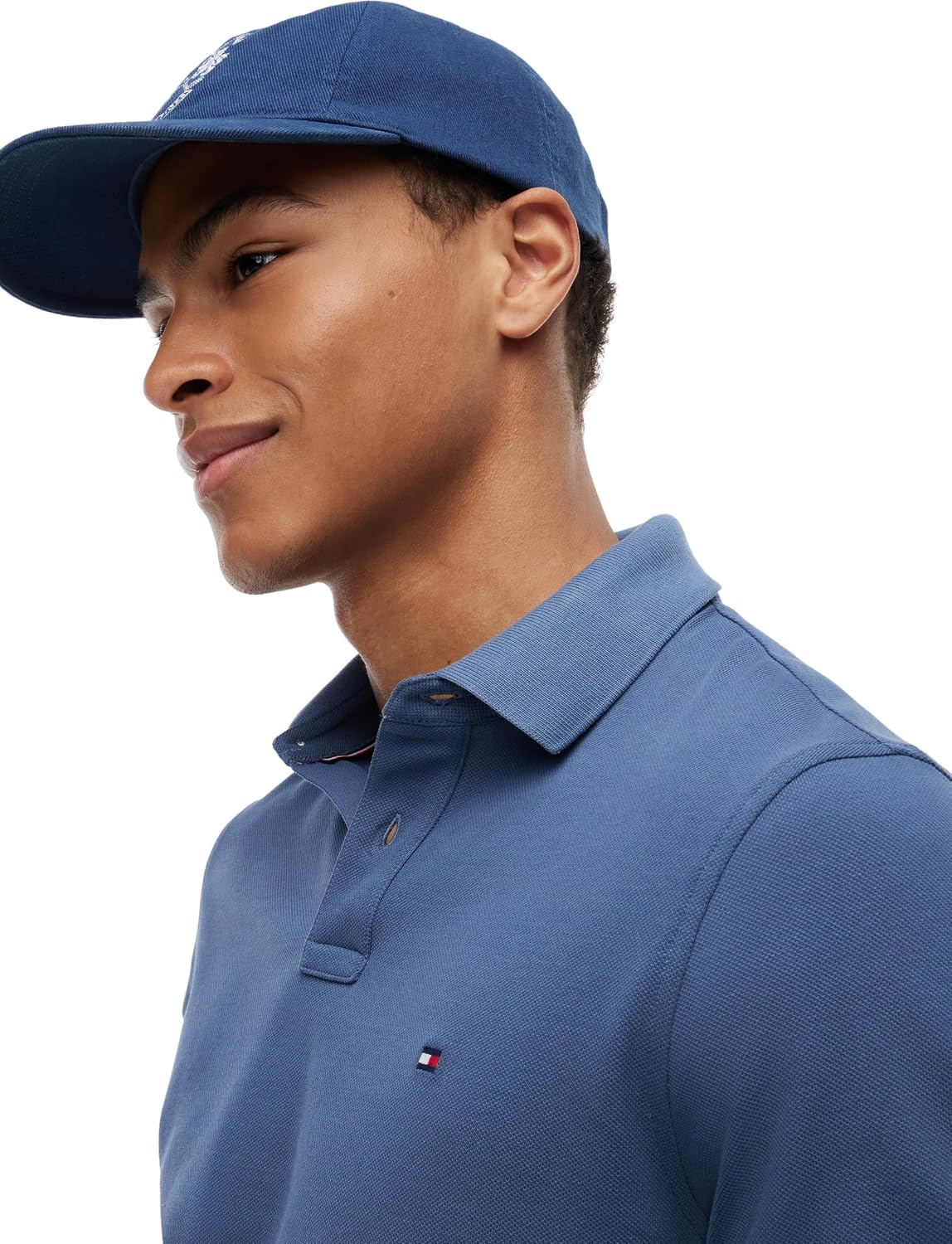 Detalle de Tommy Hilfiger 1985 Regular Polo – Biobaumwolle, Regular Fit, zeitloses Design