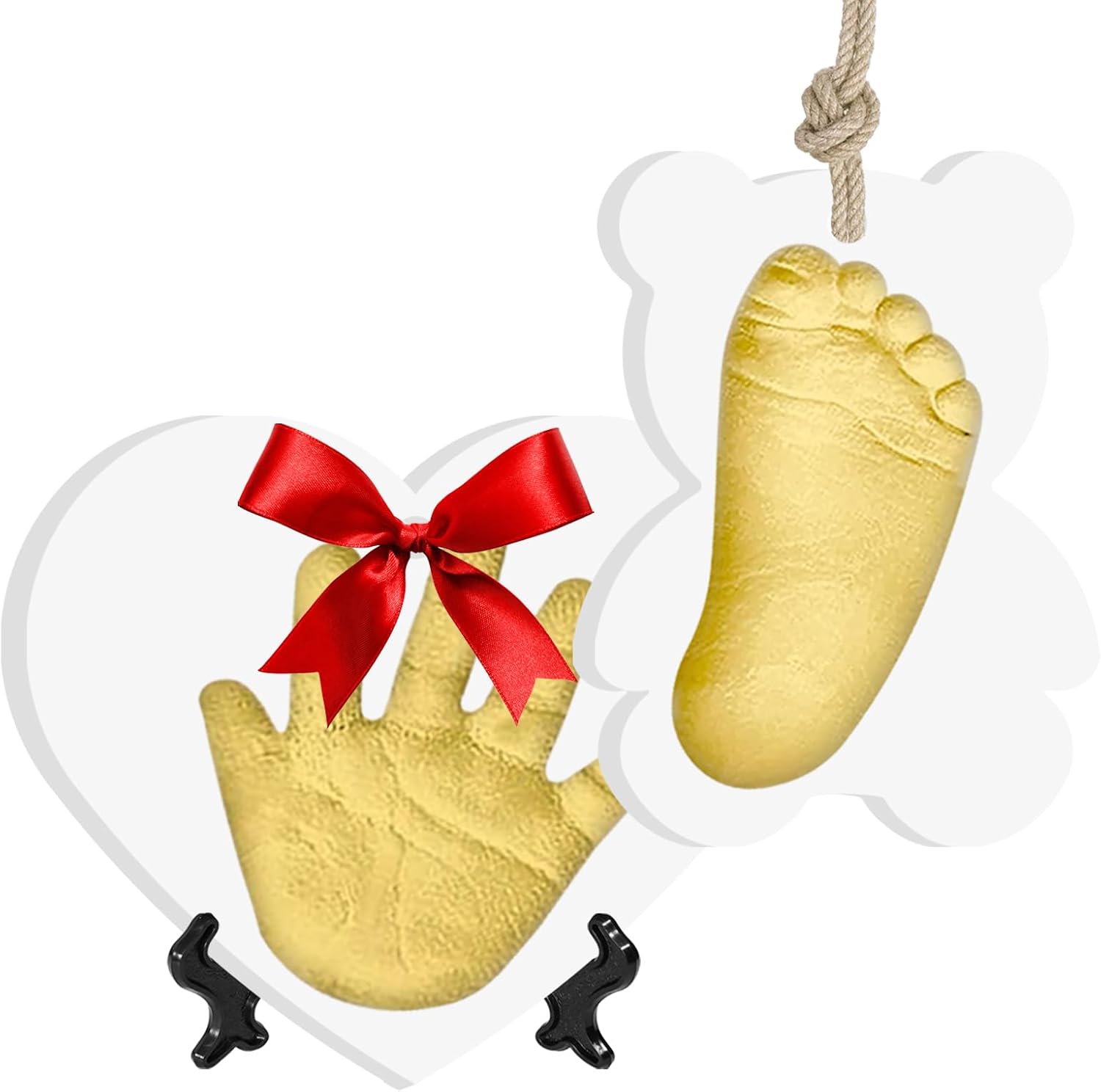 Thumbnail 6 de Baby Handprint Ornament Kit – Personalised Keepsakes with Non-Toxic Clay