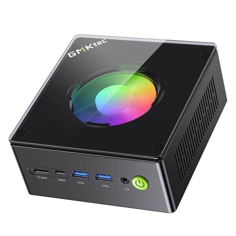 Detalle de GMKtec NucBox K11: mini PC potente con Ryzen 9 8945HS, 32 GB y 1 TB SSD
