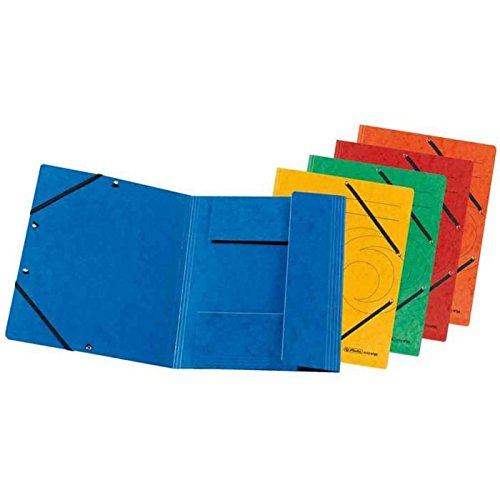 Thumbnail 1 de Herlitz Eckspannmappe Quality, A4, Karton, orange