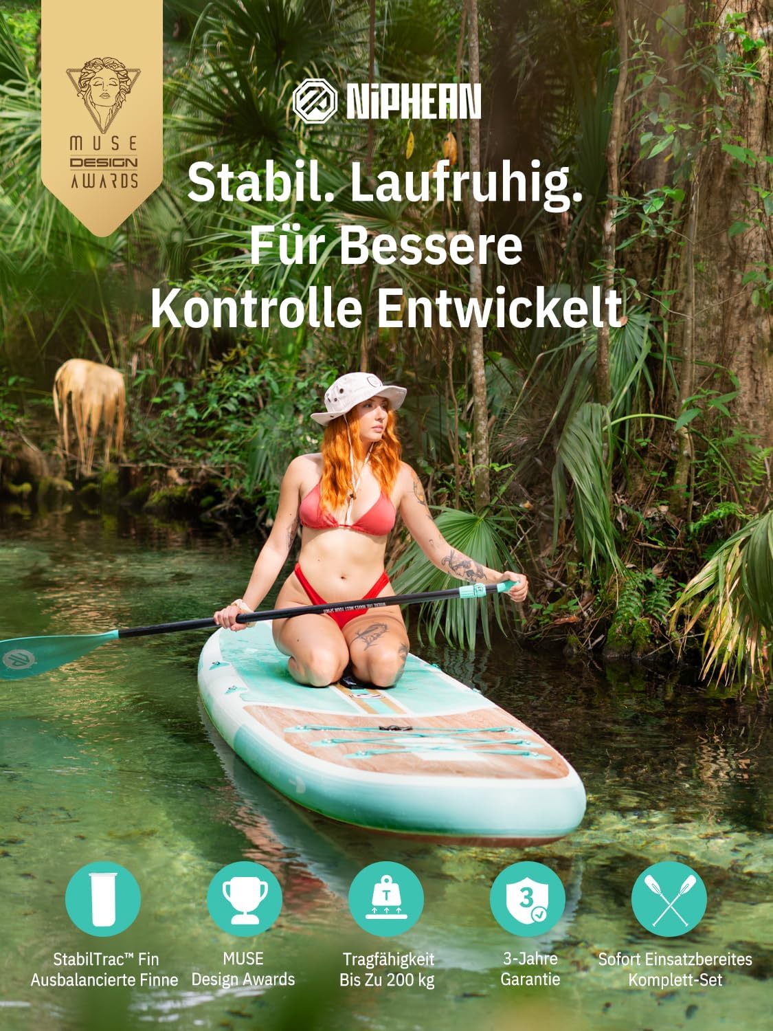 Thumbnail 1 de niphean Stand Up Paddle Board 320 cm