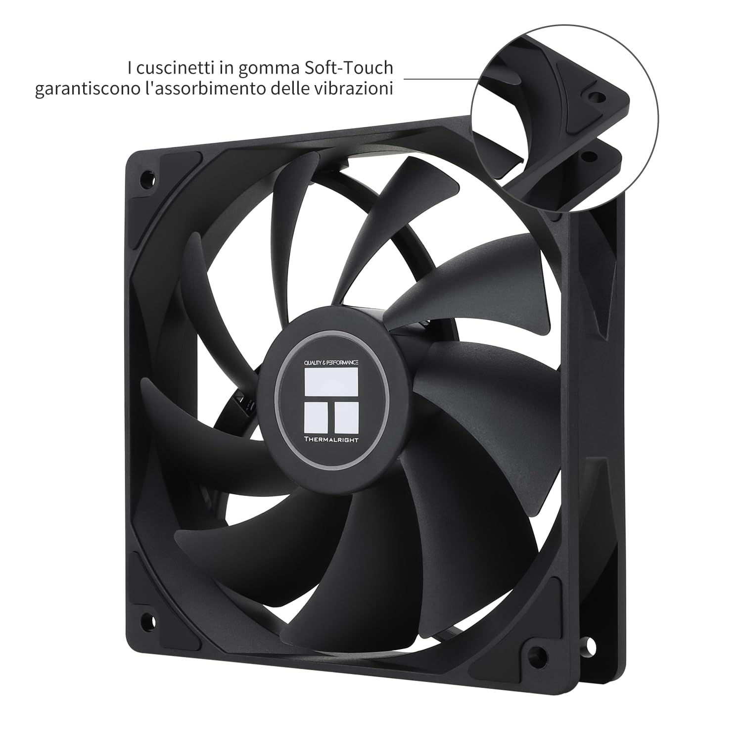 Detalle 2 de Thermalright TL-C12C X3 120mm PWM Case Fan with S-FDB Bearing
