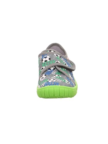 Thumbnail 1 de Superfit Jungen Hausschuhe Grau Mehrfarbig 2050, EU 31 – Flexible Sohle, Klettverschluss