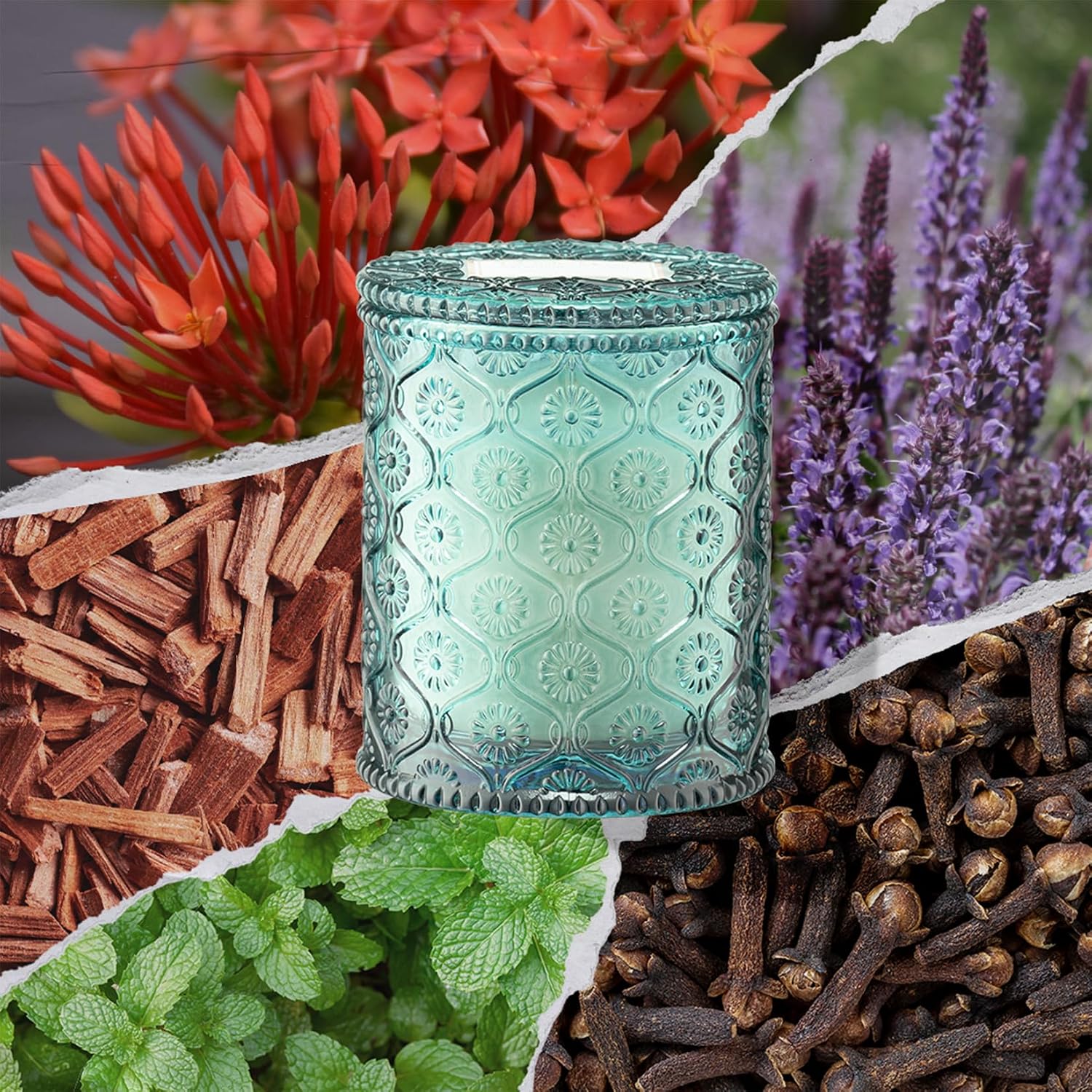 Detalle 2 de LA Jolie Muse Geranium Vert Mint Candle