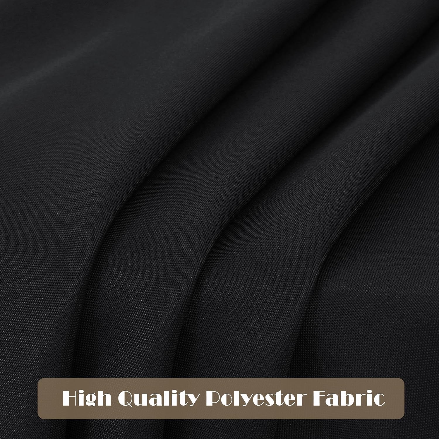 Thumbnail 5 de sancua 4 Pack Black Tablecloth 60 x 84 Inch tablecloth 🧾