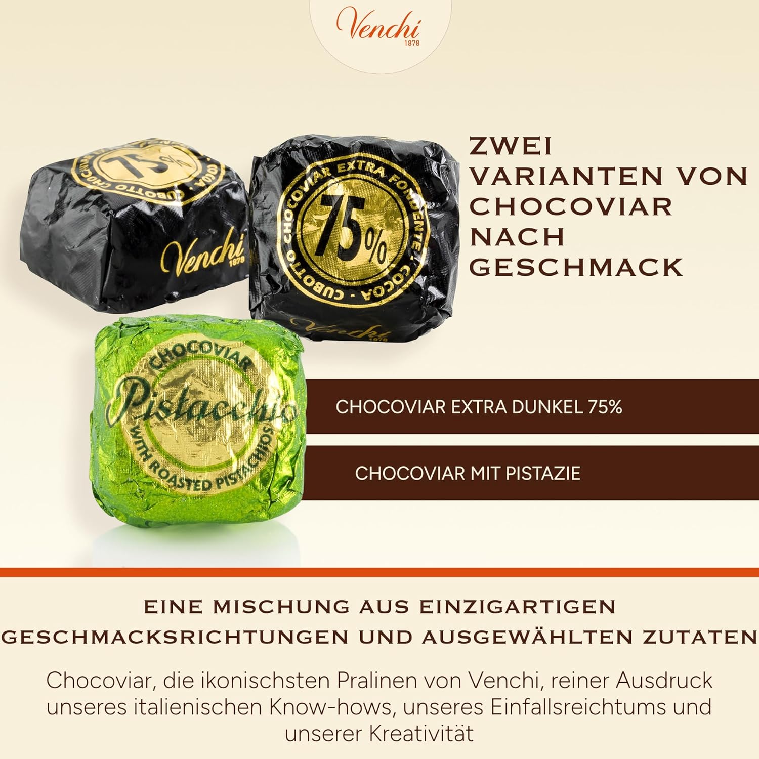 Thumbnail 2 de Venchi Mini-Buch in Metall-Dose „Mailand“ mit Chocoviar-Pralinen, 112 g (glutenfrei)