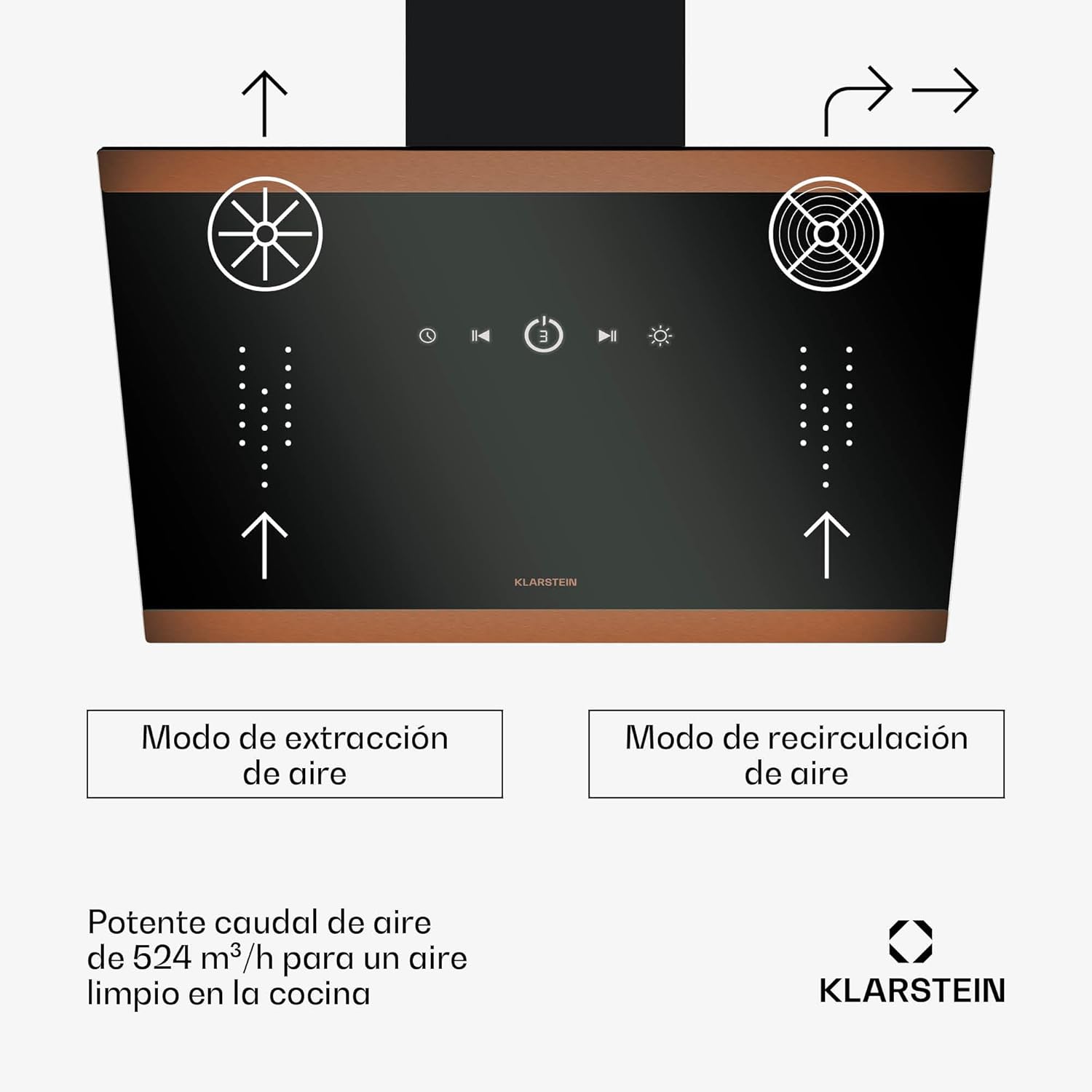 Thumbnail 1 de Klarstein Flashline campana extractora 60 cm
