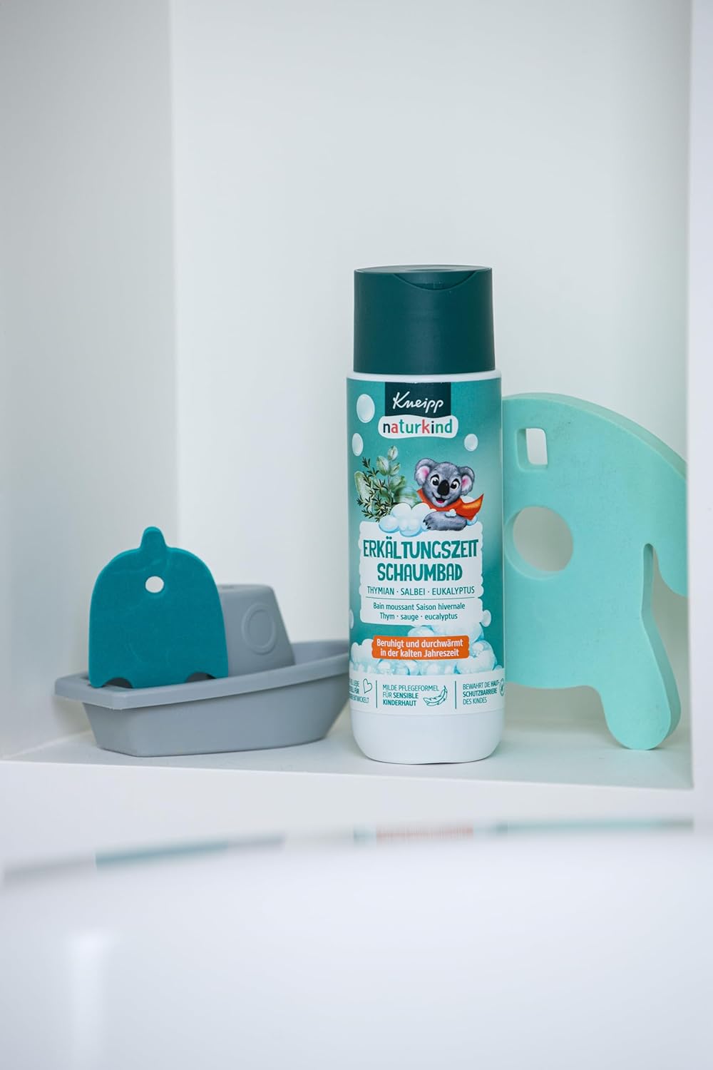 Detalle de Kneipp Naturkind Bagno di schiuma per il raffreddore (timo, salvia, eucalipto) 200 ml