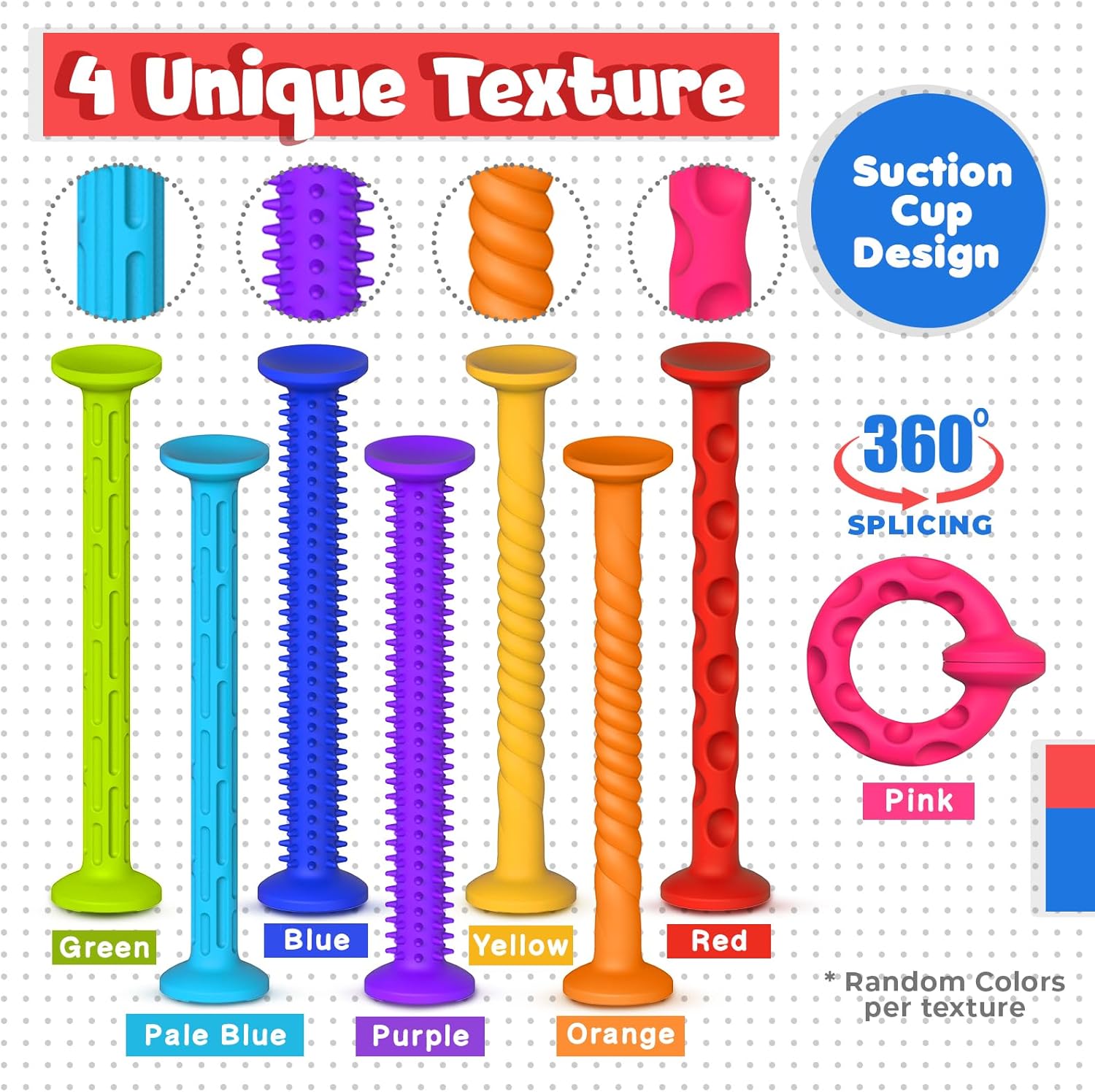 Thumbnail 1 de LESONG Baby Suction Bath Toys 8pcs