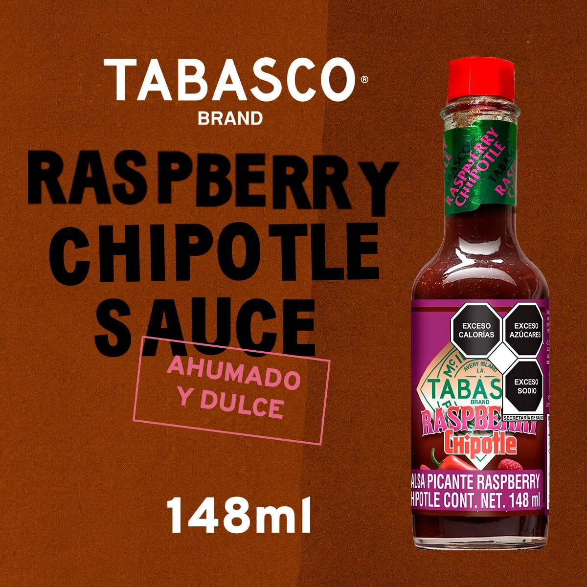 Thumbnail 1 de Sauce au poivre chipotle aux framboises TABASCO « Rasb Chipotle 148 »