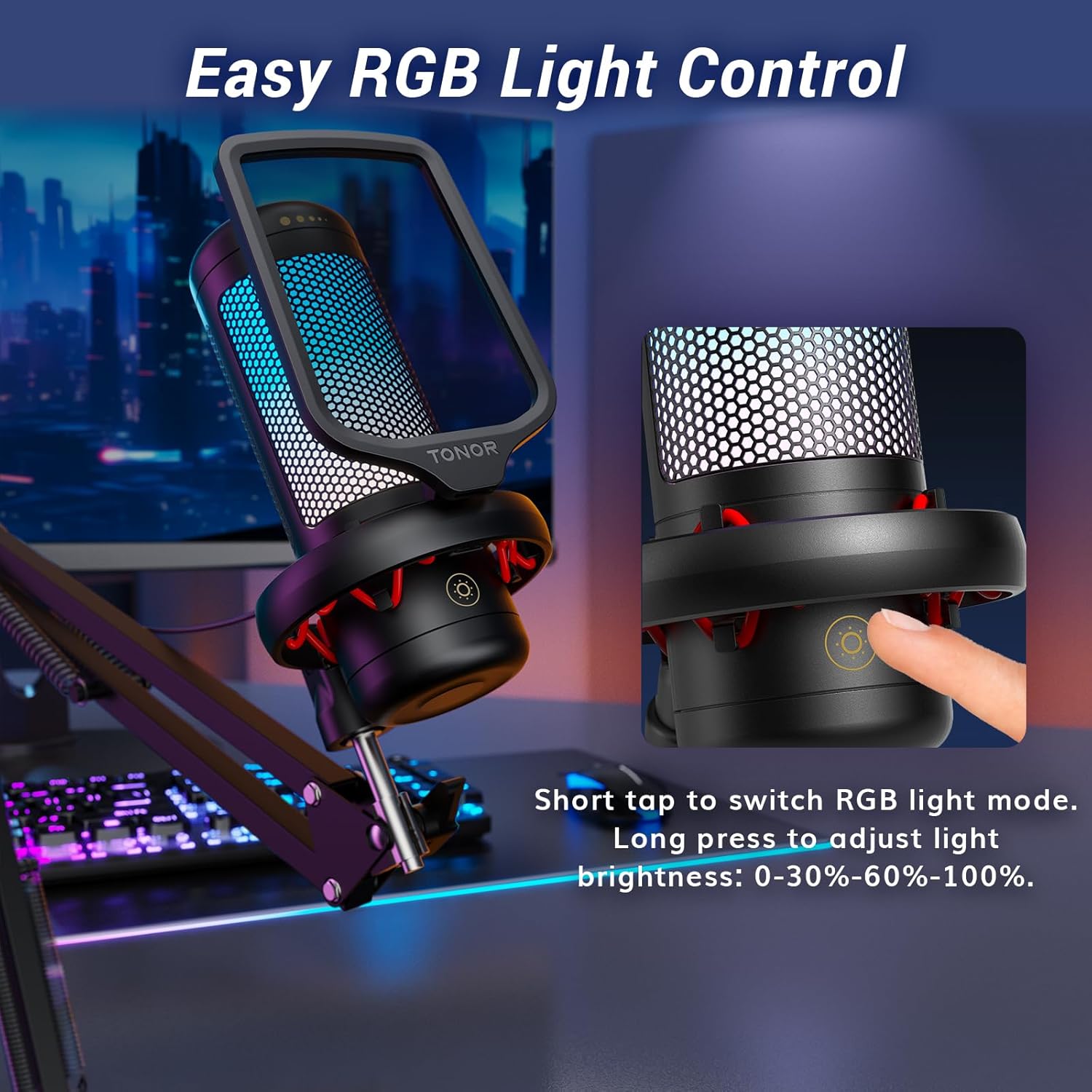 Thumbnail 3 de TONOR TC310+ USB Gaming Microphone