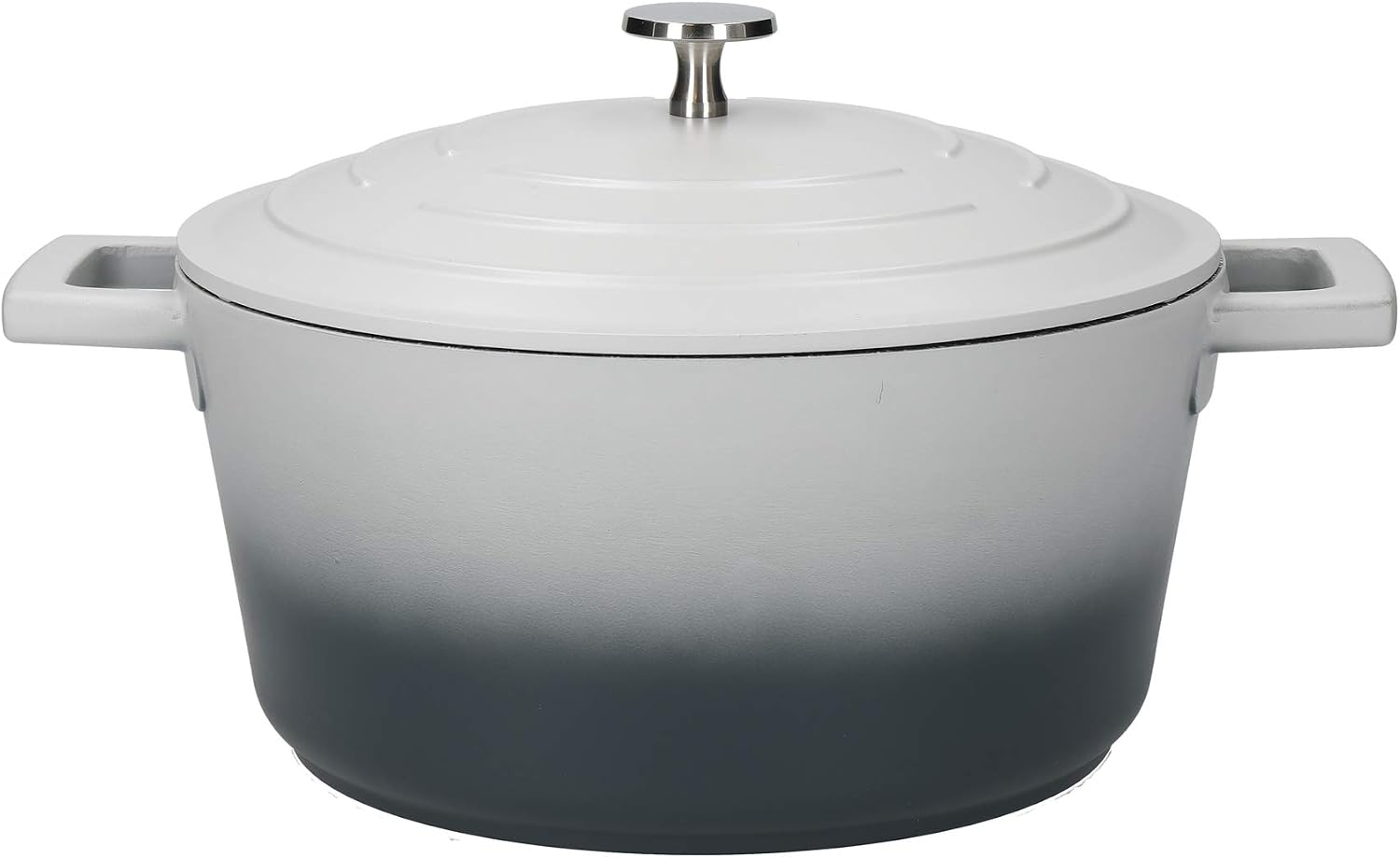 Detalle de MasterClass 24 cm 4 Litre Cast Aluminium Casserole Dish with Self-Basting Lid