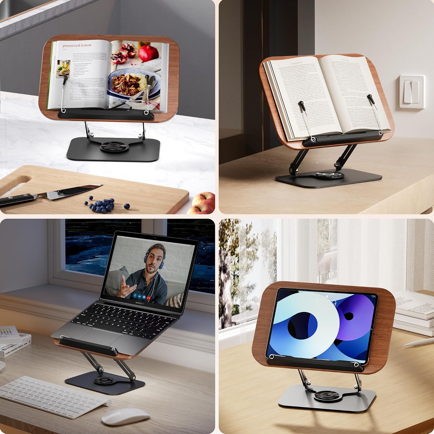 Detalle 2 de Book stand with reading light