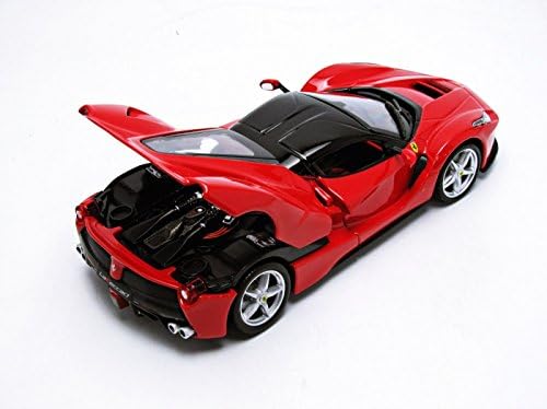Detalle 1 de Bburago Ferrari LaFerrari 18-26001 speelgoedauto, schaal 1:24, rood