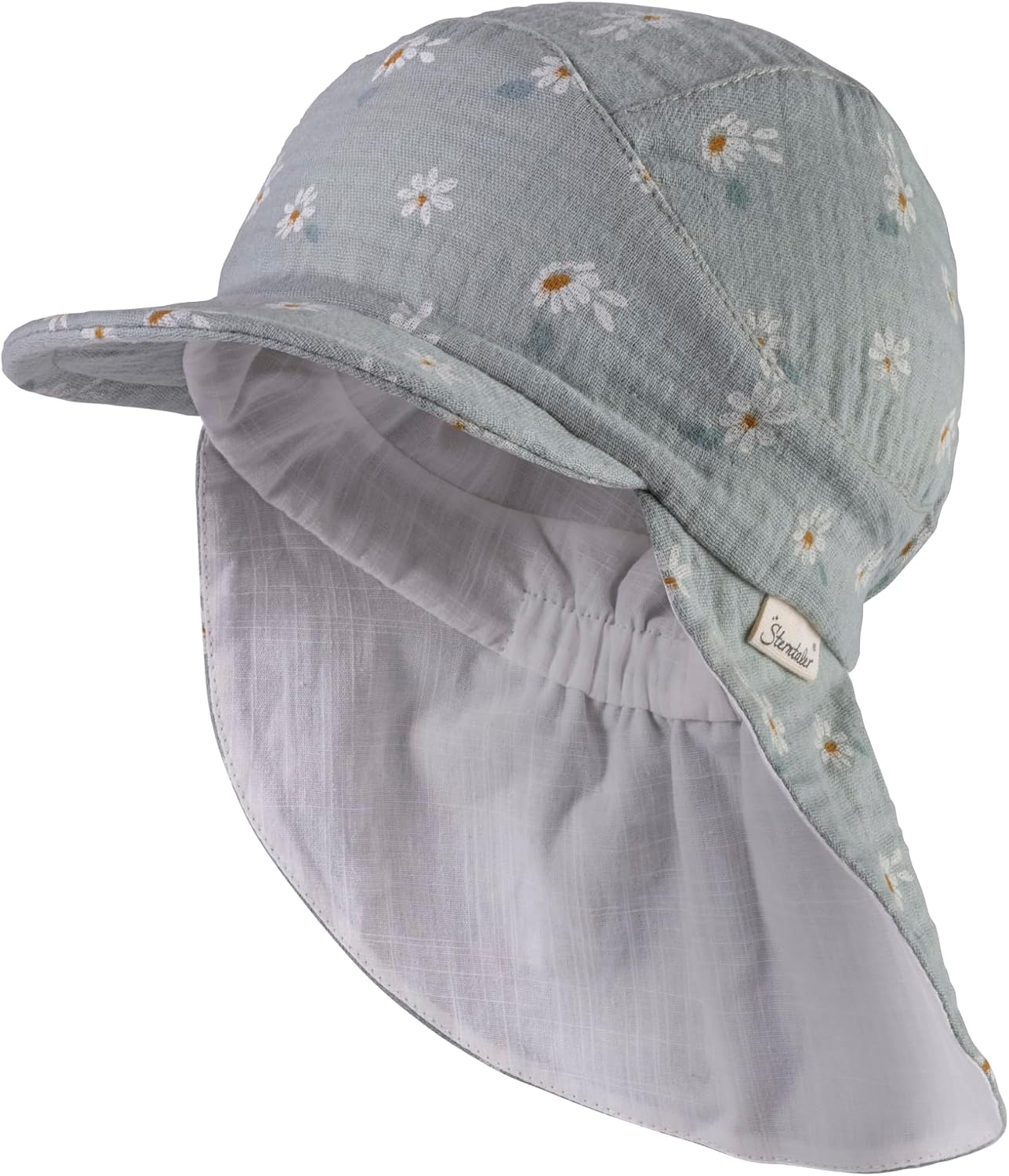 Thumbnail 6 de Sterntaler Casquette avec Protège-Nuque Motif Marguerites – Casquette enfant fille