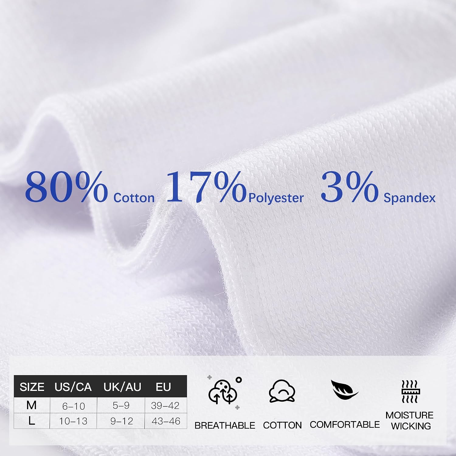 Detalle 2 de CLOSEMATE chaussettes invisibles 6 paires