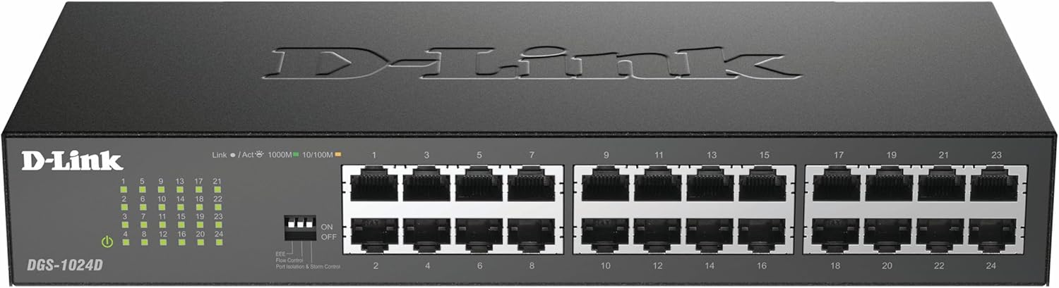 Thumbnail 6 de D-Link DMS-108 8-Port Multi-Gigabit Desktop-Switch (unmanaged) mit 8× 2,5G Ports, QoS & Plug&Play