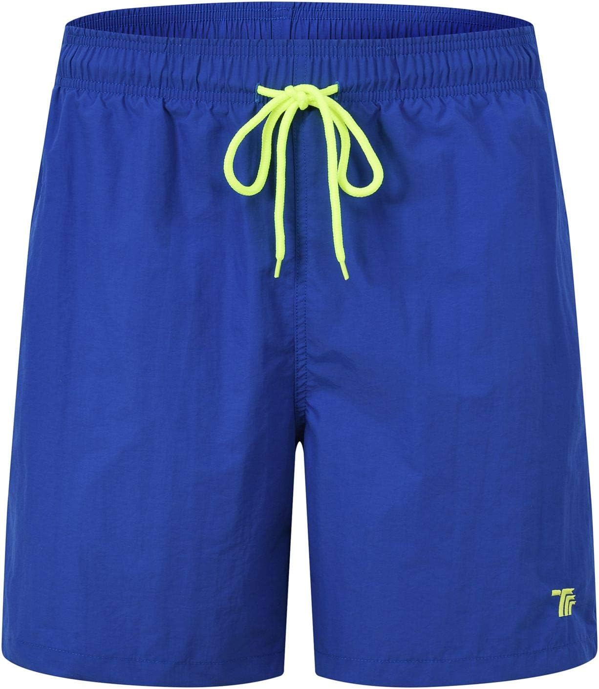 Detalle de Rdruko Men's Swim Trunks, Quick-Dry Lined Board Shorts with Pockets
