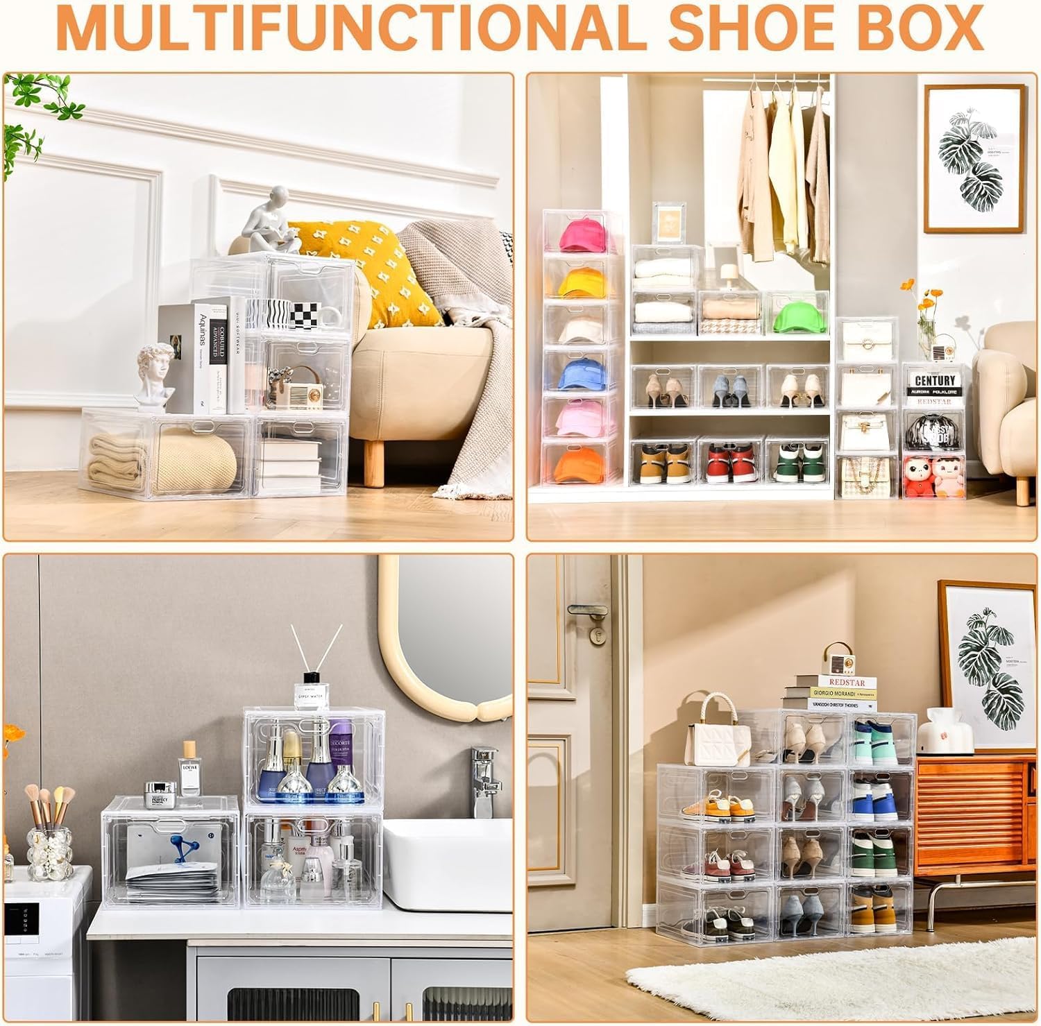 Thumbnail 5 de INSTY 12-Pack Shoe Storage Box