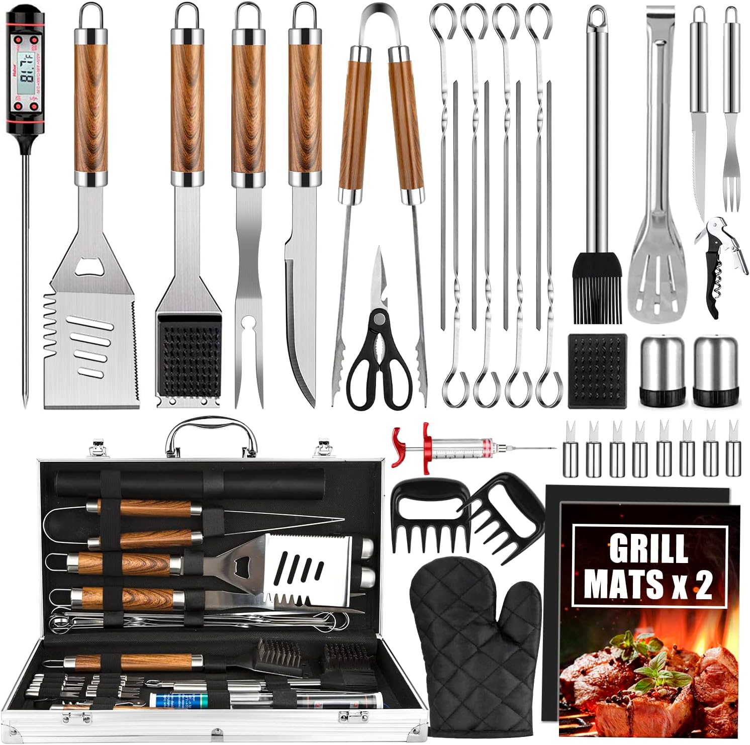 Detalle de Cifaisi BBQ Tool Set 38-Piece