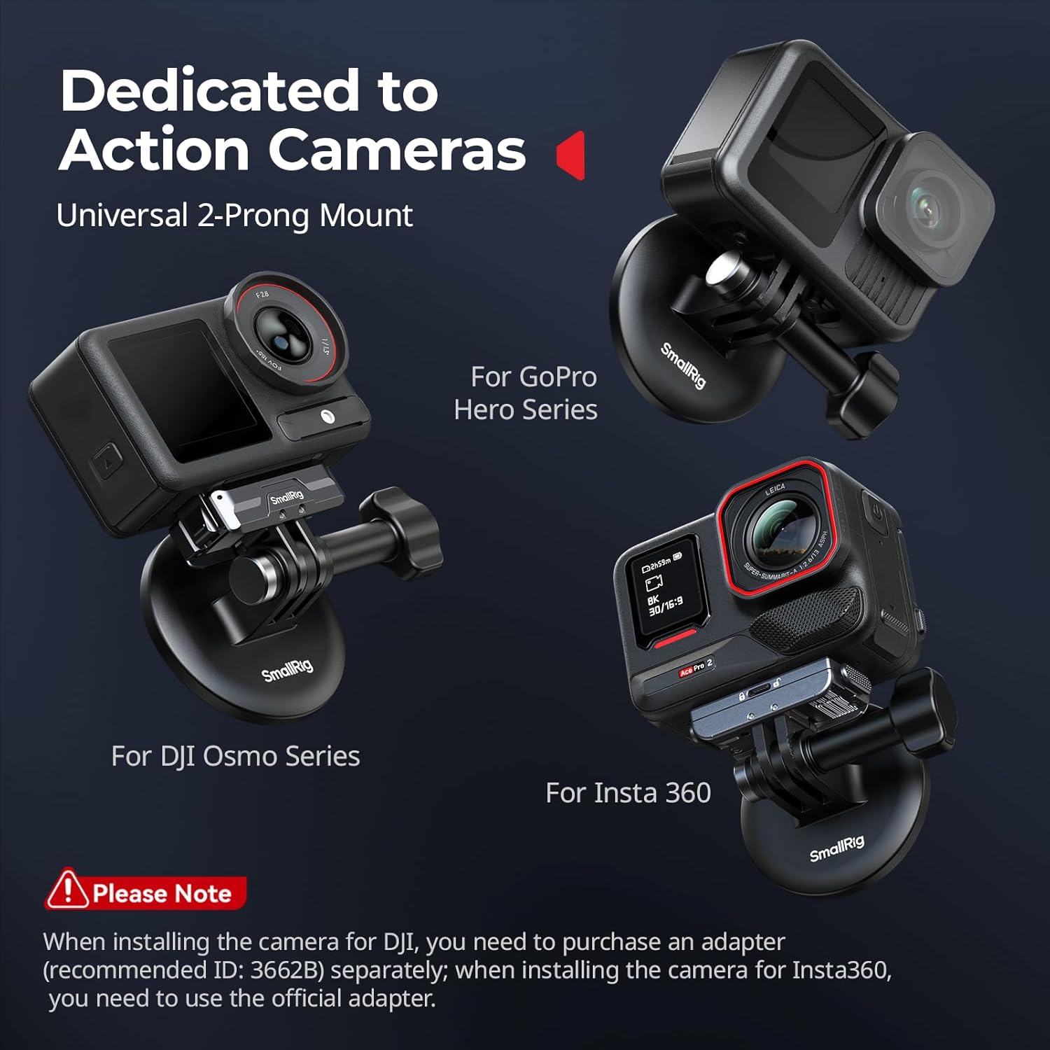 Thumbnail 6 de SMALLRIG magnetische Halshalterung 5360 für Action-Cameras – Nacken- und Brusthalter mit Klick-Wechsel