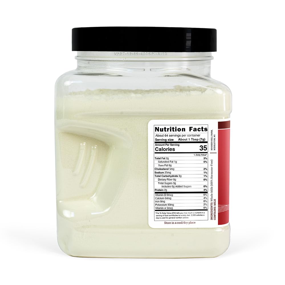 Detalle 2 de Hoosier Hill Farm HHF28EU Whole Milk Powder, 1 Pound
