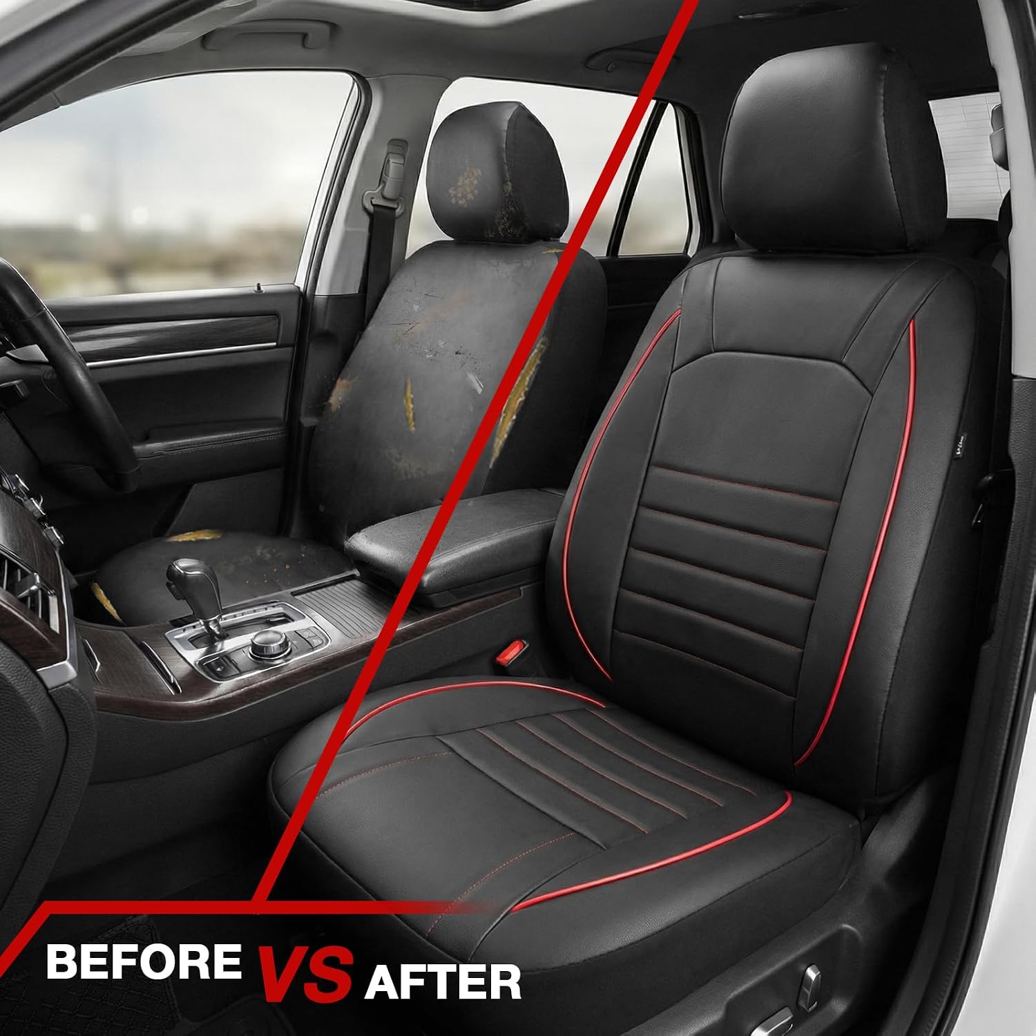 Detalle de Car seat covers for SUV, pair