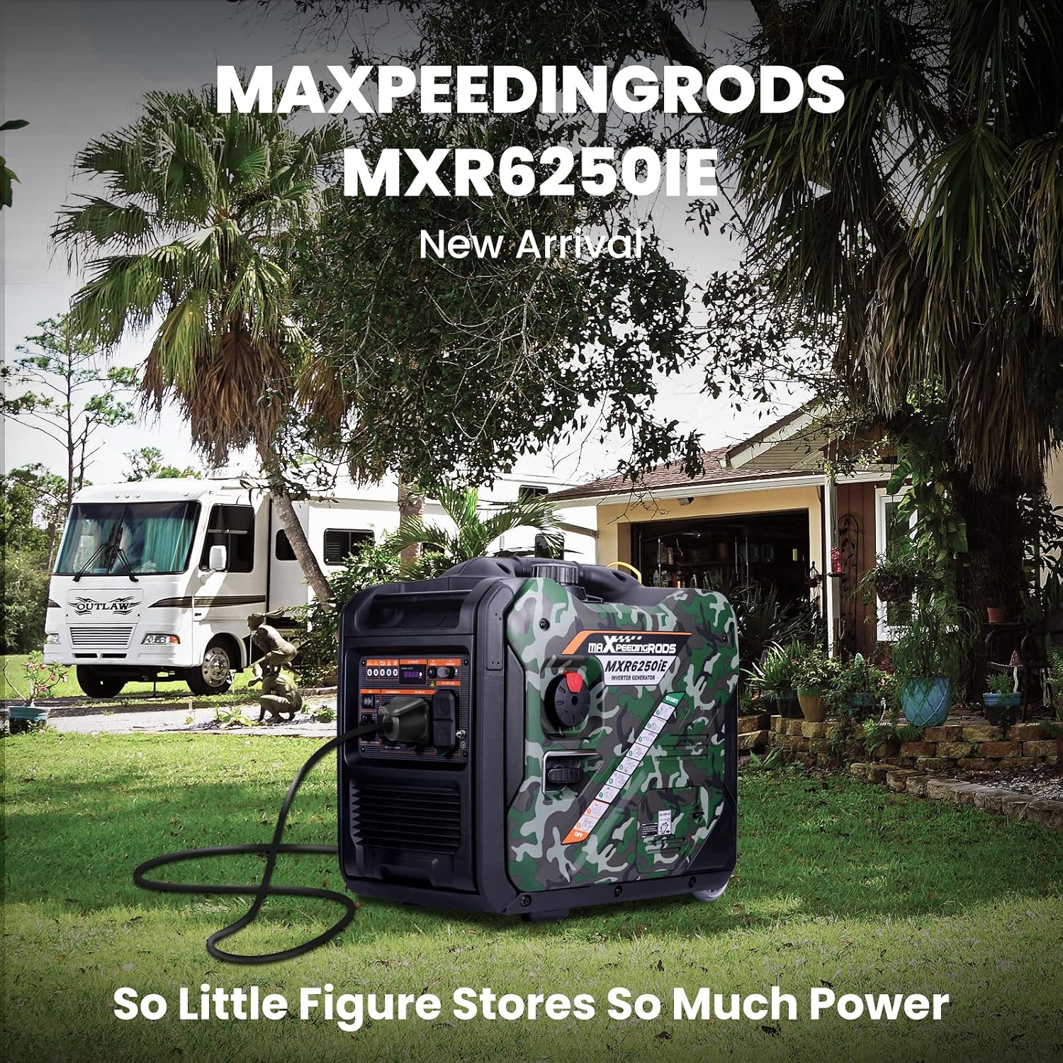 Detalle 2 de maXpeedingrods Inverter Generator 5500W