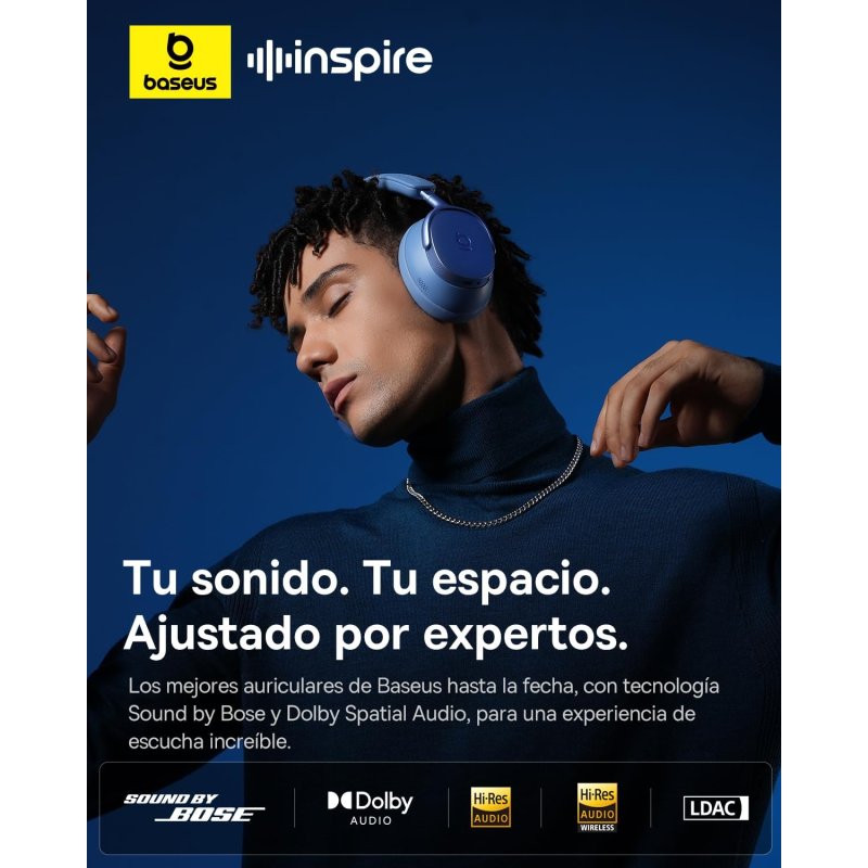 Thumbnail 3 de Baseus Inspire XH1 Bluetooth con ANC Hi-Res