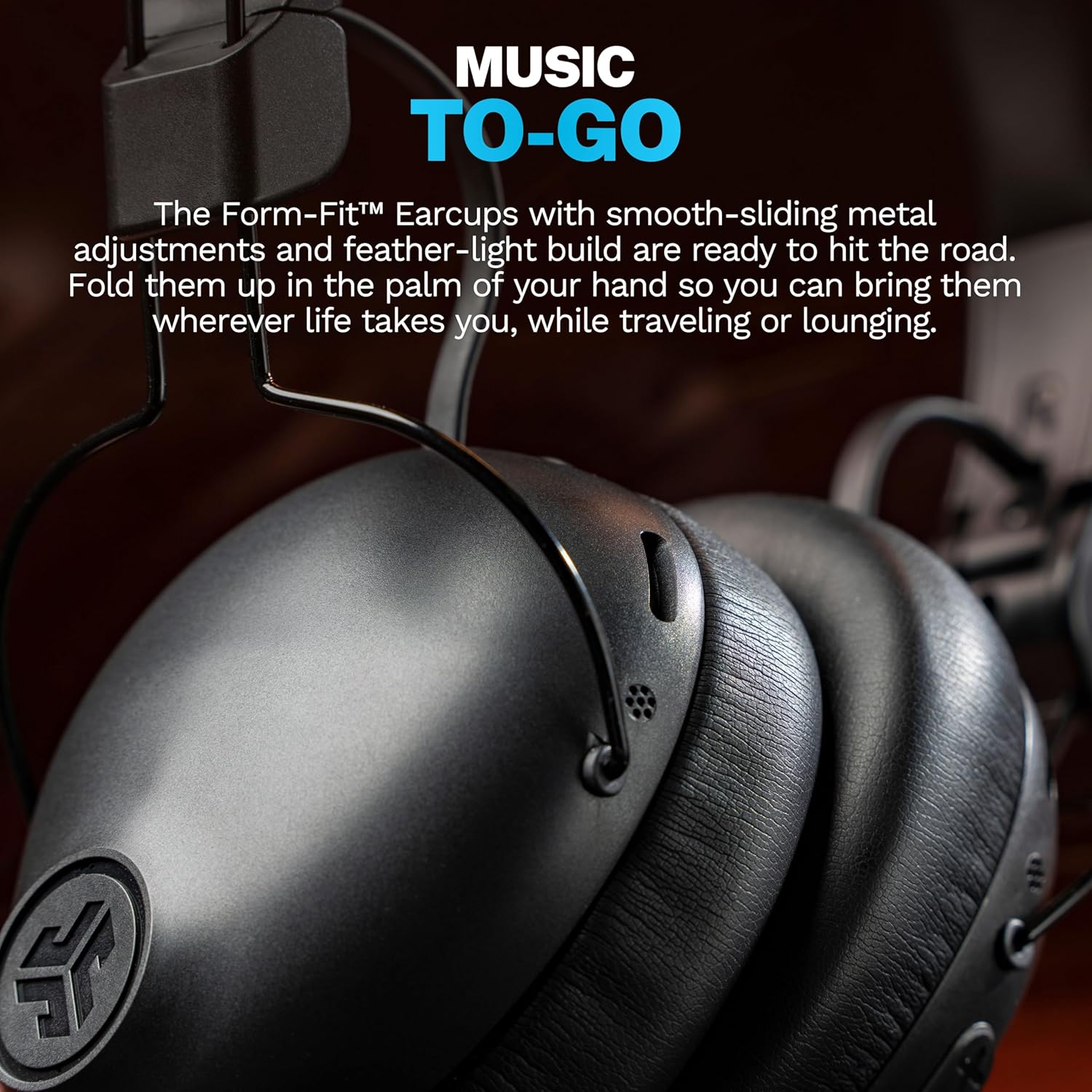 Thumbnail 6 de JLab Studio Pro+ Cuffie Bluetooth over-ear wireless con microfono, autonomia fino a 65 ore, multipoint e pieghevoli