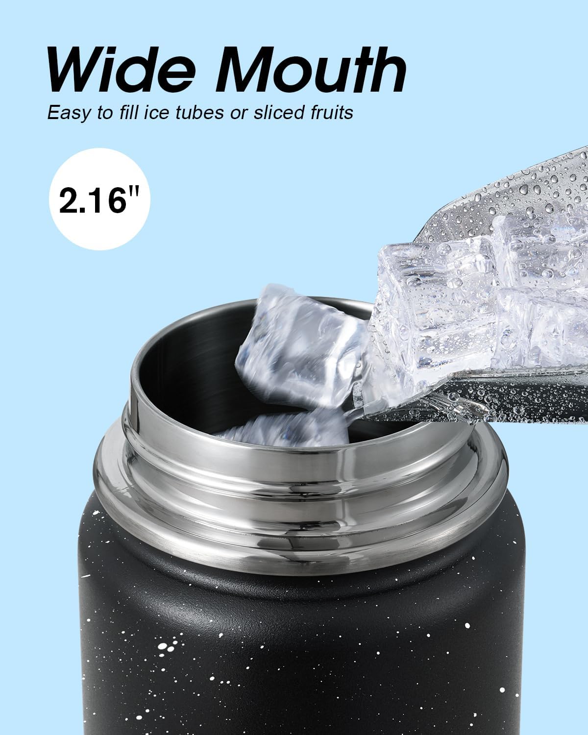 Detalle 2 de Coolflask 64 oz Insulated Water Bottle
