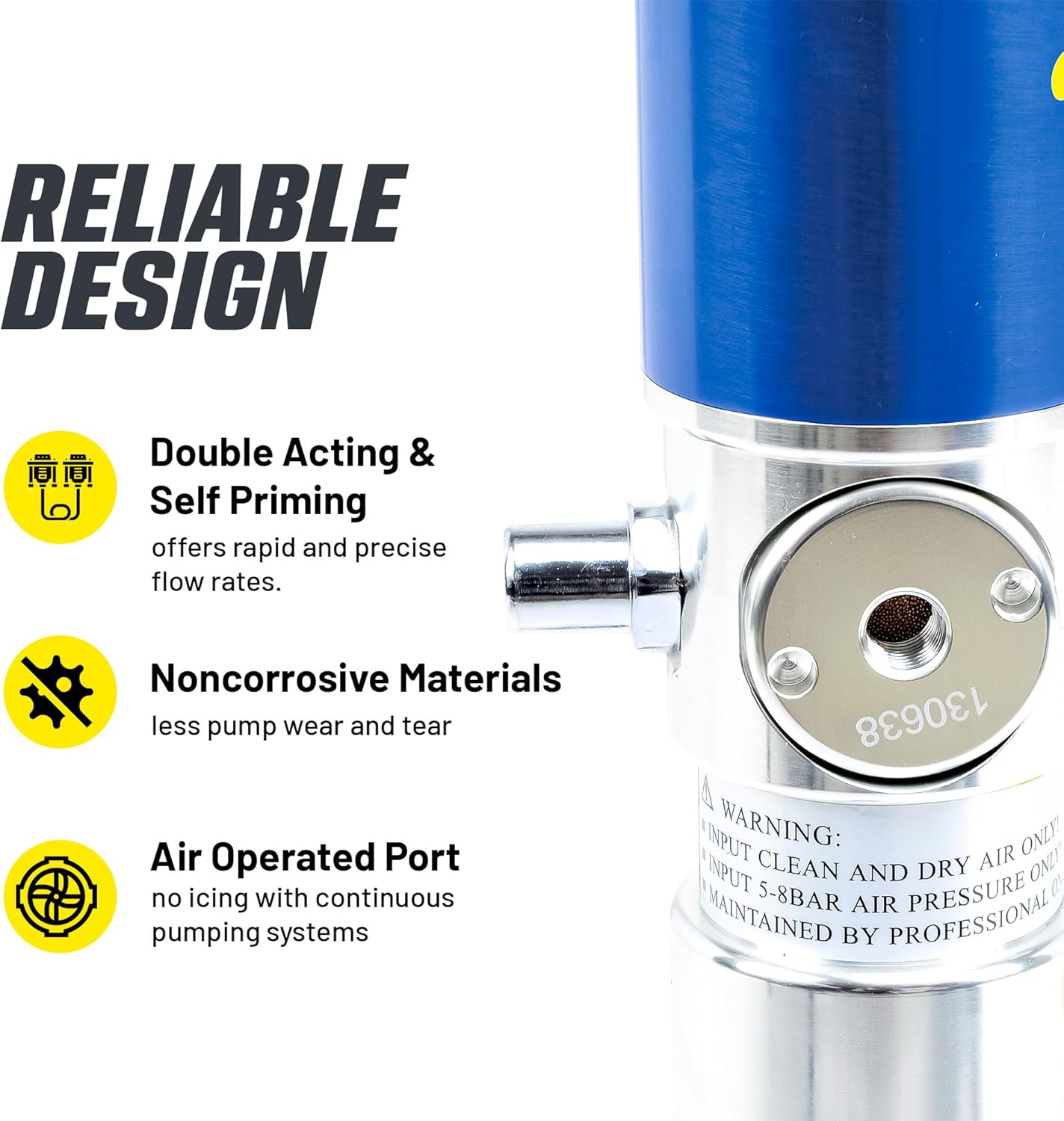Detalle 2 de Pro Heavy Duty Oil Transfer Pump 3.2 GPM 🛠