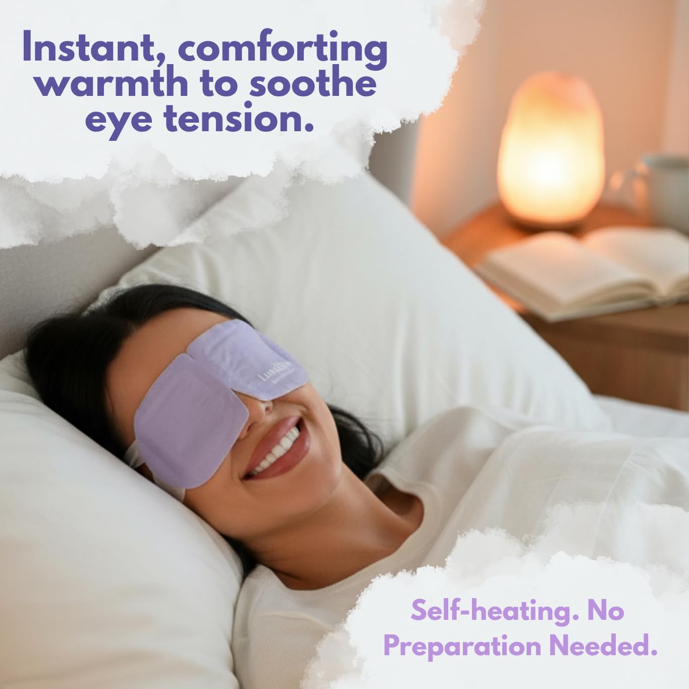 Thumbnail 2 de LumiDew Steam Eye Mask: Self-Heating, Unscented Warm Compress for Sleep, Travel, and Stye Relief