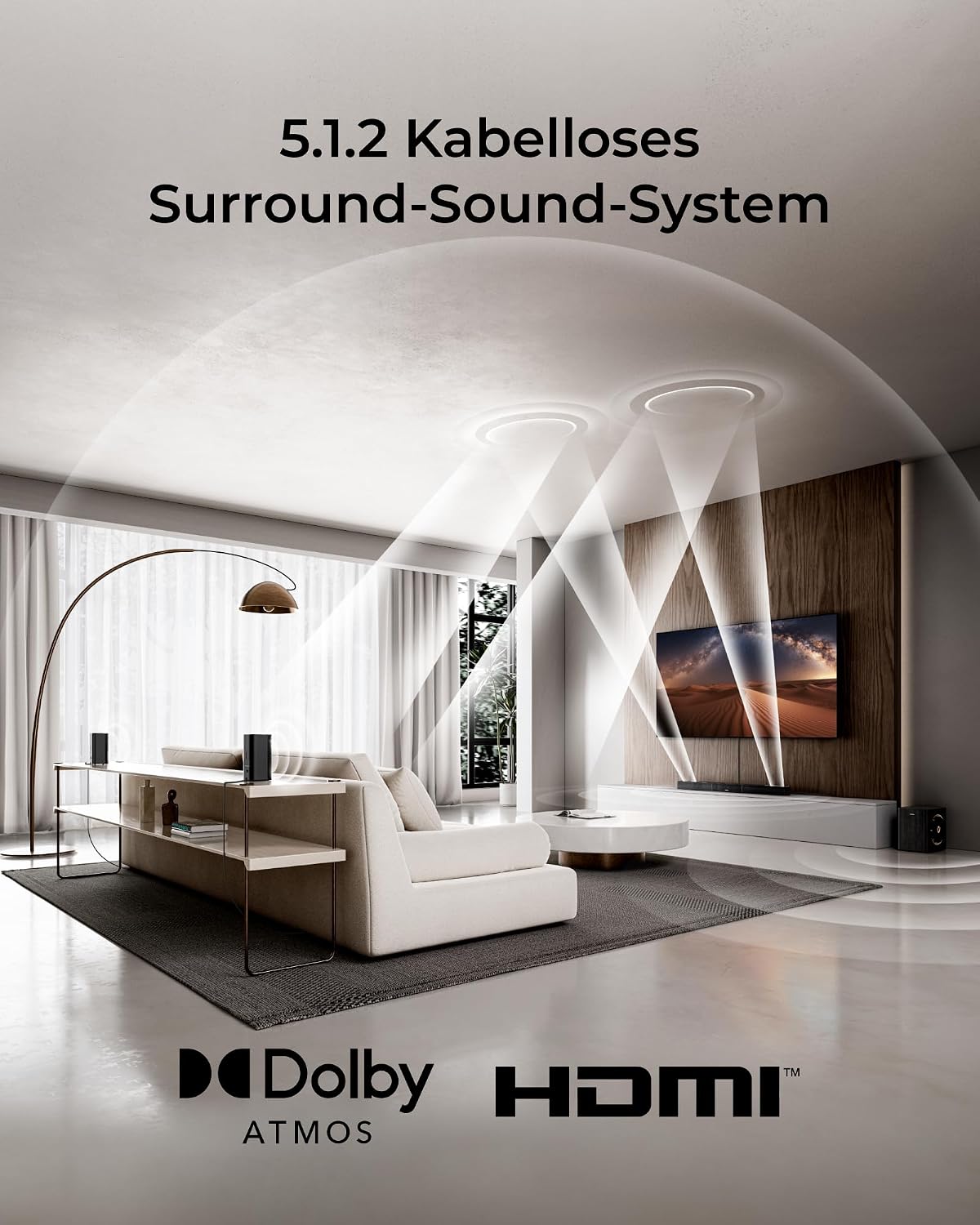 Detalle 2 de ULTIMEA Skywave X40 530W Dolby Atmos