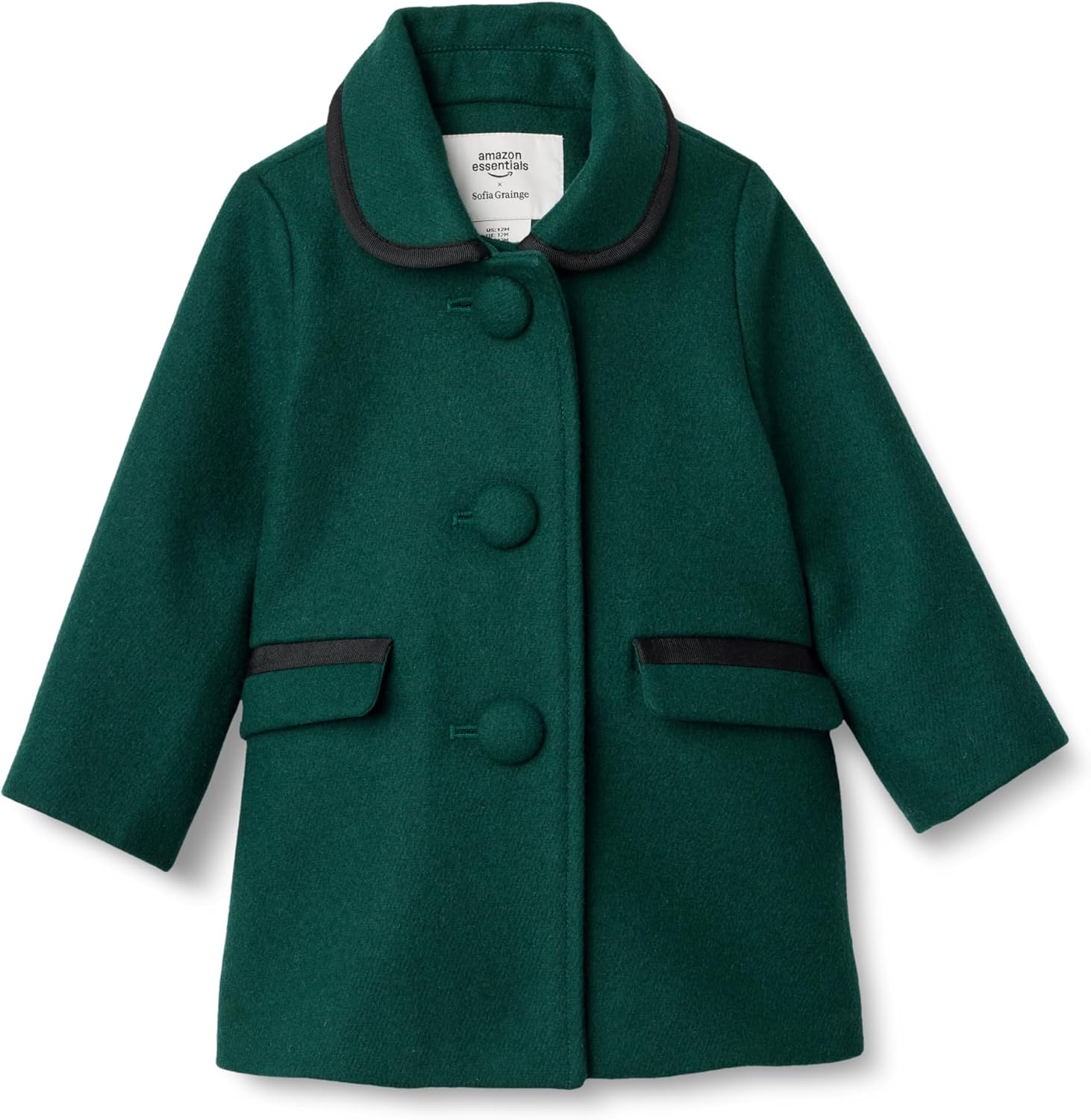 Thumbnail 6 de Amazon Essentials x Sofia Grainge toddlers and baby girls’ wool blend coat