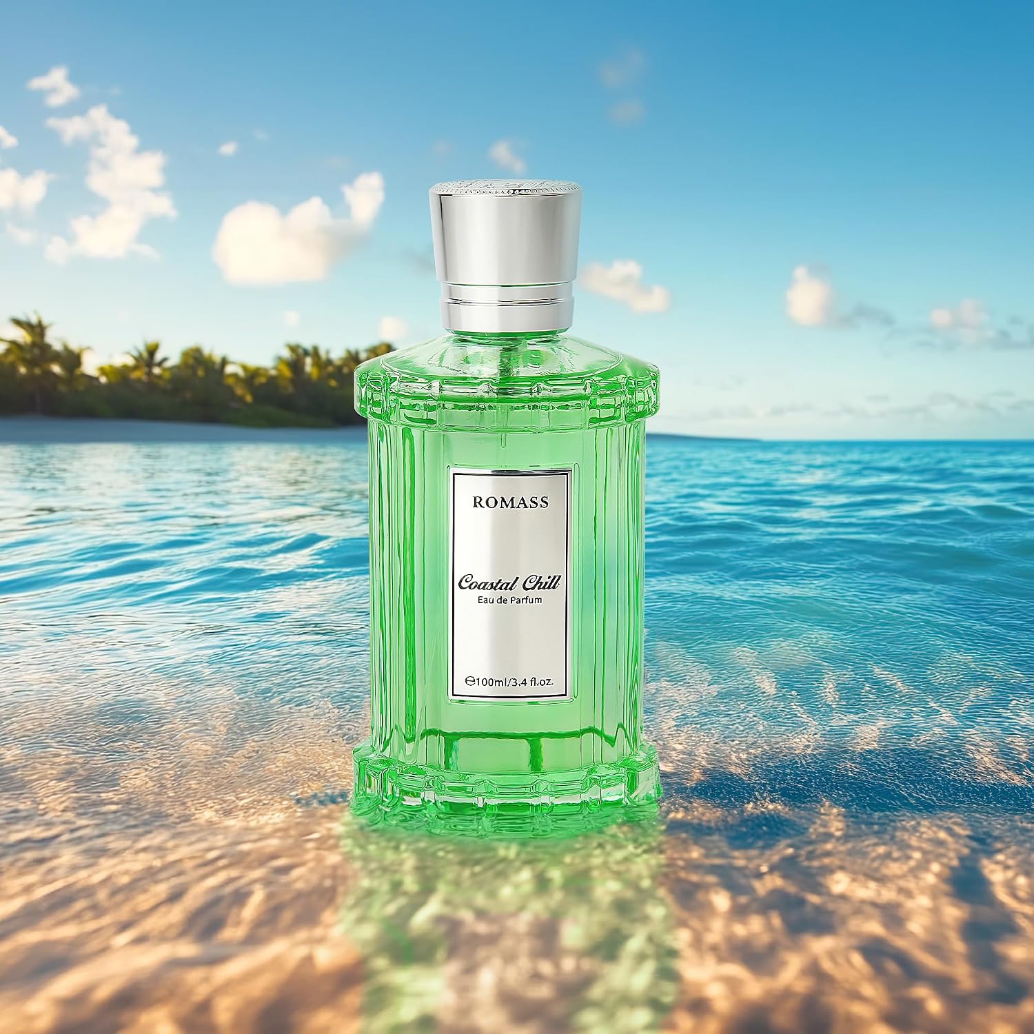 Thumbnail 6 de ROMASS Coastal Chill Eau de Parfum, Unisex 3.4 oz/100ml with Coastal Notes