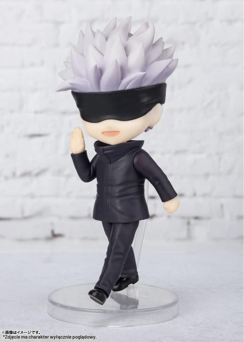 Detalle de Bandai Tamashii Nations Figuarts Mini Satoru Gojo – figurka Jujutsu Kaisen