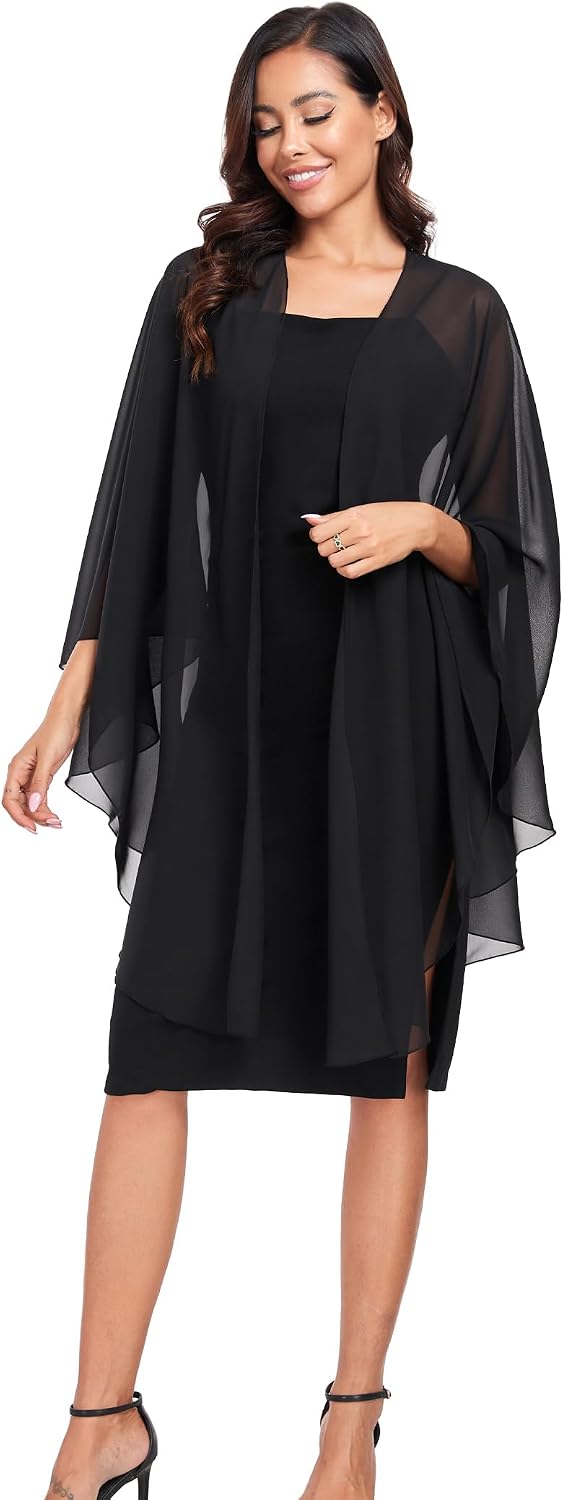 Detalle de TONGFANTFL Chiffon Shawl Wrap