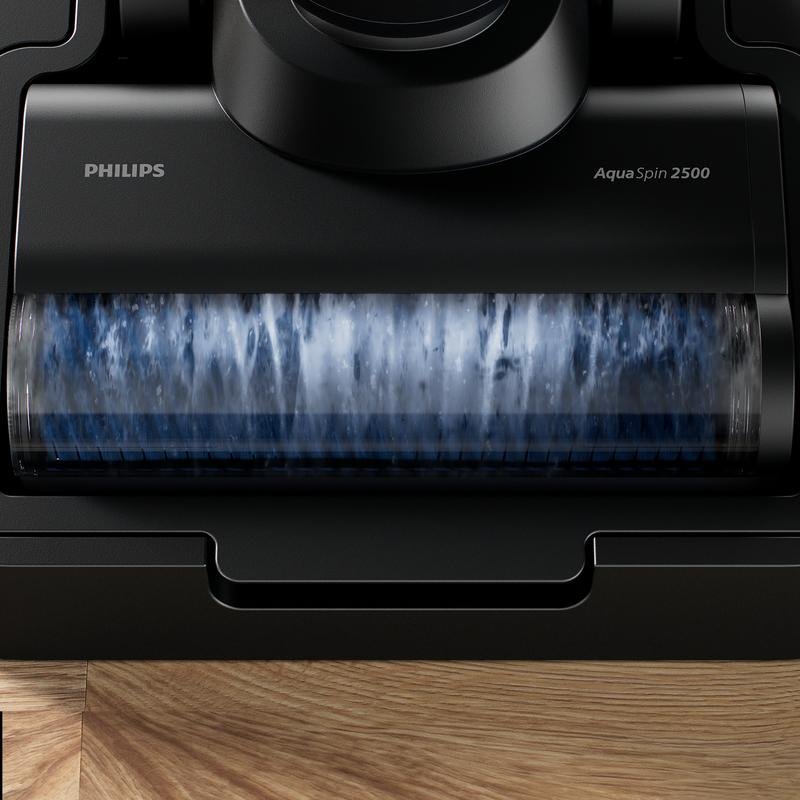 Detalle 2 de Philips XW6264/11: Aspira y friega sin cable en una sola pasada (160 W) – Gris