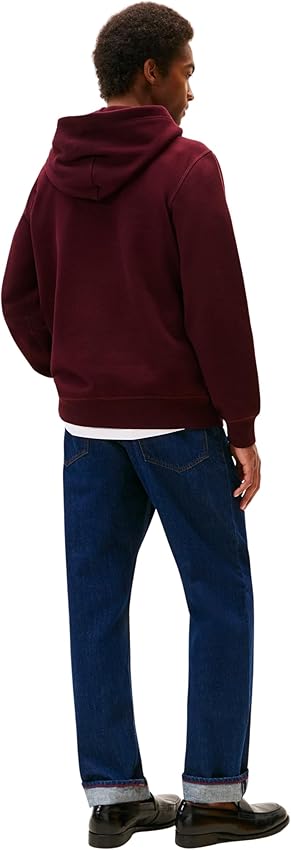 Detalle 2 de Tommy Hilfiger Hoodie Seasonal Fleece Rojo M